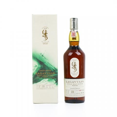 Lagavulin 乐加维林 21年 1991-2012 雪莉桶