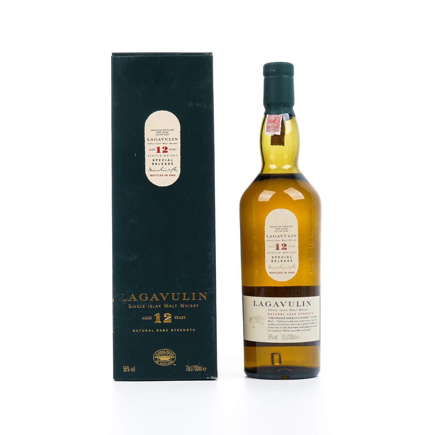 Lagavulin 乐加维林 12年 SR 2002