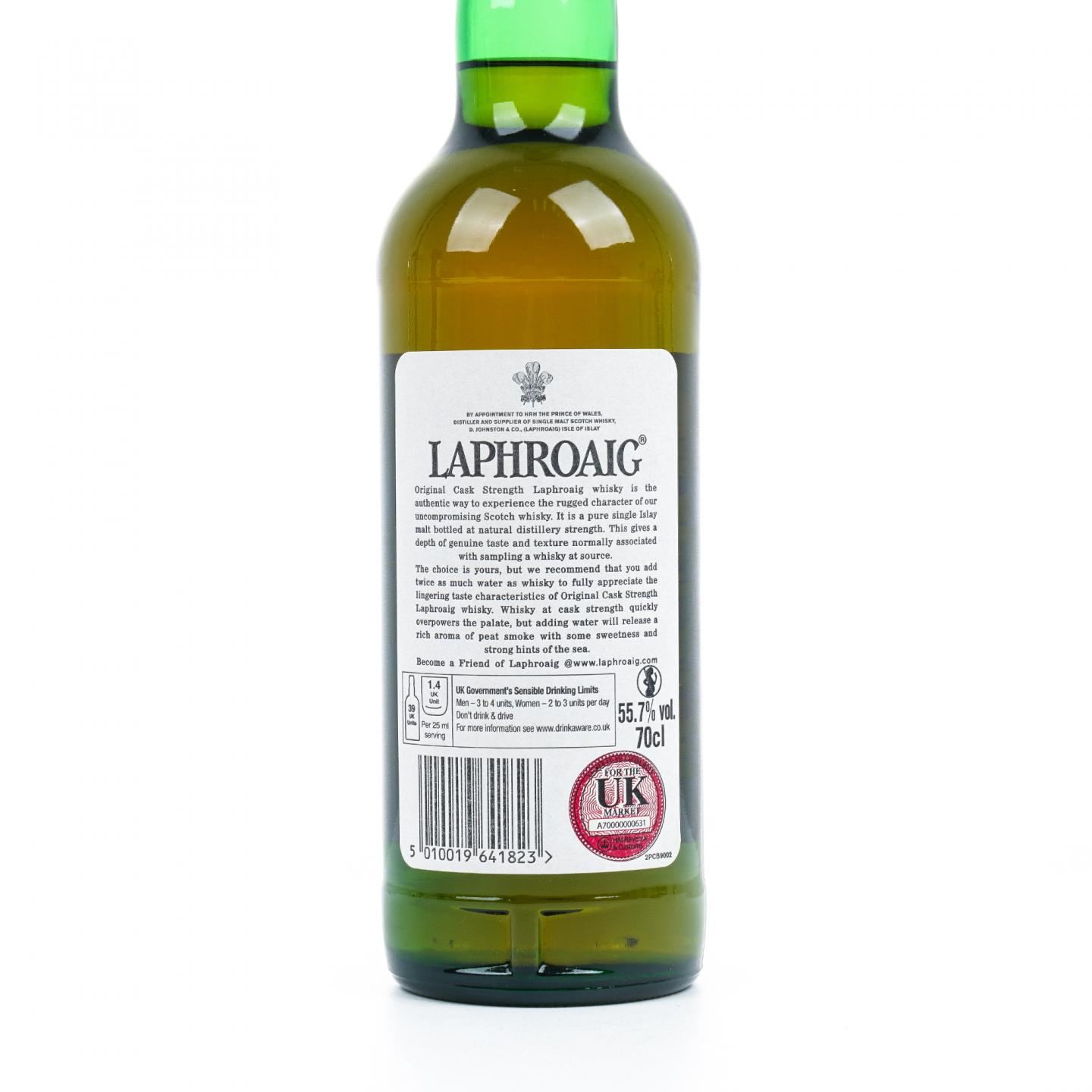 Laphroaig 拉弗格 10年 桶强 小红标 55.7%