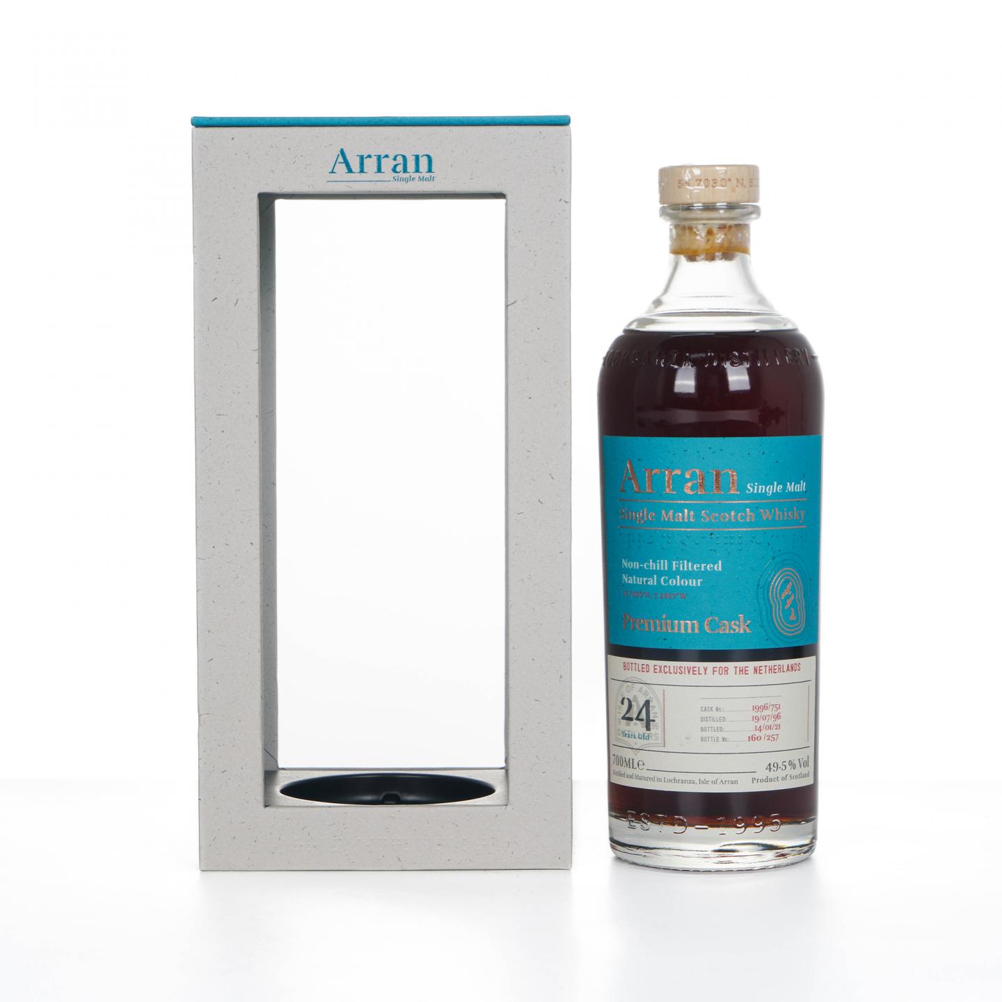 Arran 艾伦 24年 1996-2021 雪莉单桶#1996/751 荷兰市场