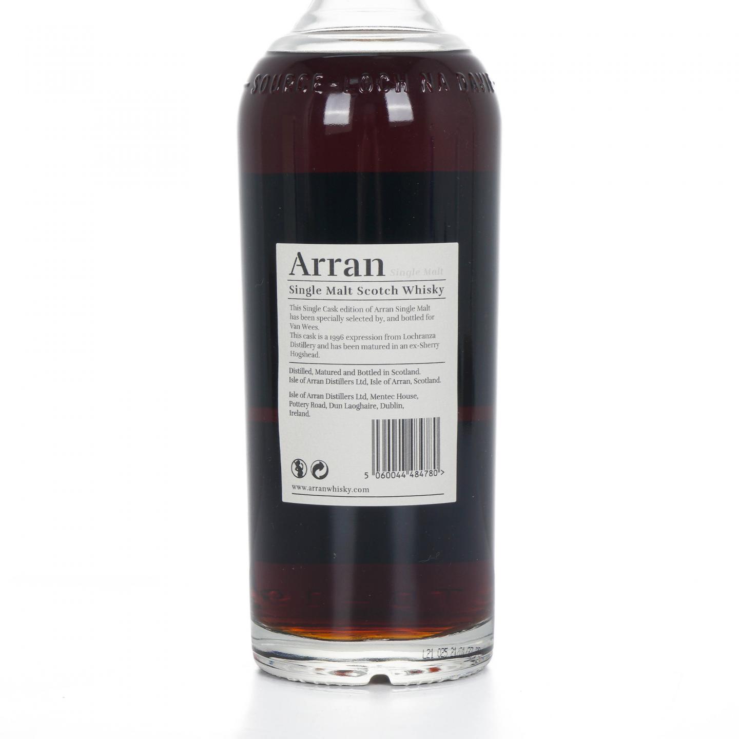 Arran 艾伦 24年 1996-2021 雪莉单桶#1996/751 荷兰市场