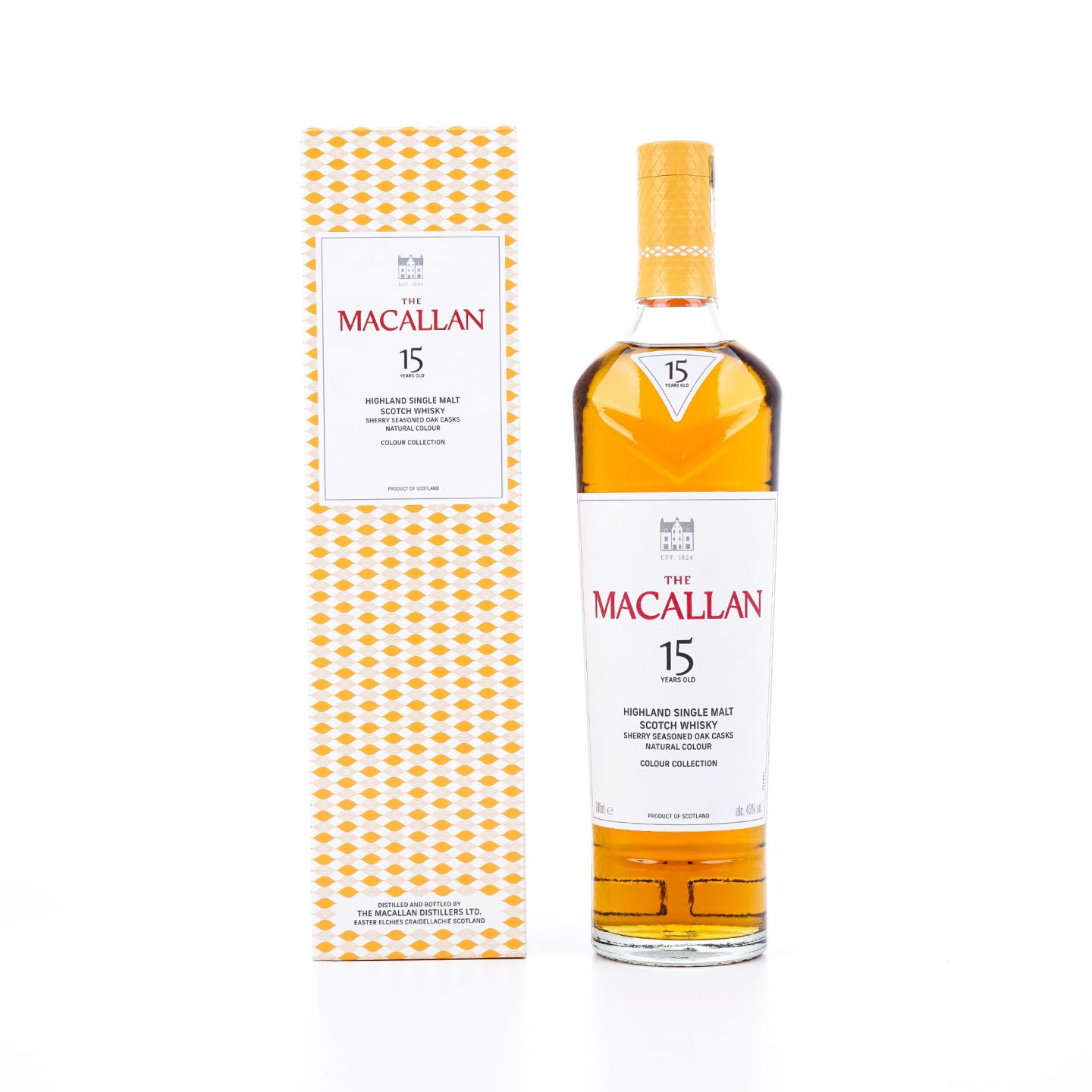【附X光图】Macallan 麦卡伦 15年 Colour Collection 臻彩系列