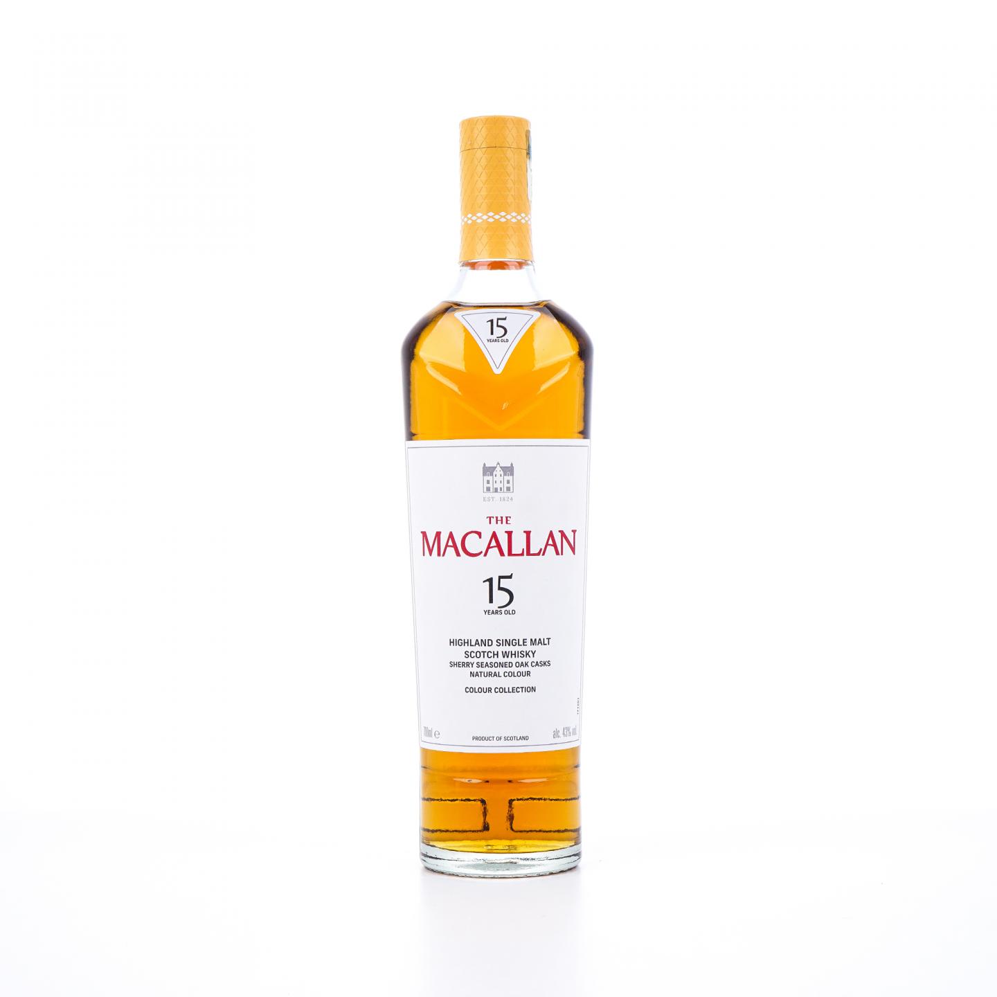 【附X光图】Macallan 麦卡伦 15年 Colour Collection 臻彩系列