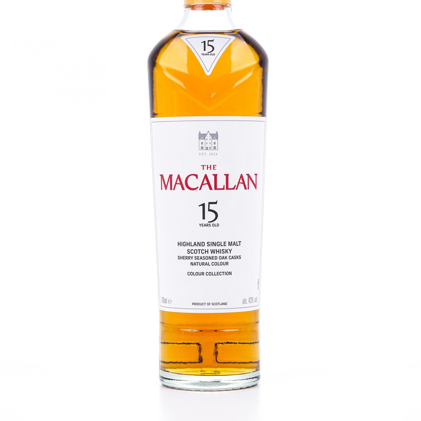 【附X光图】Macallan 麦卡伦 15年 Colour Collection 臻彩系列