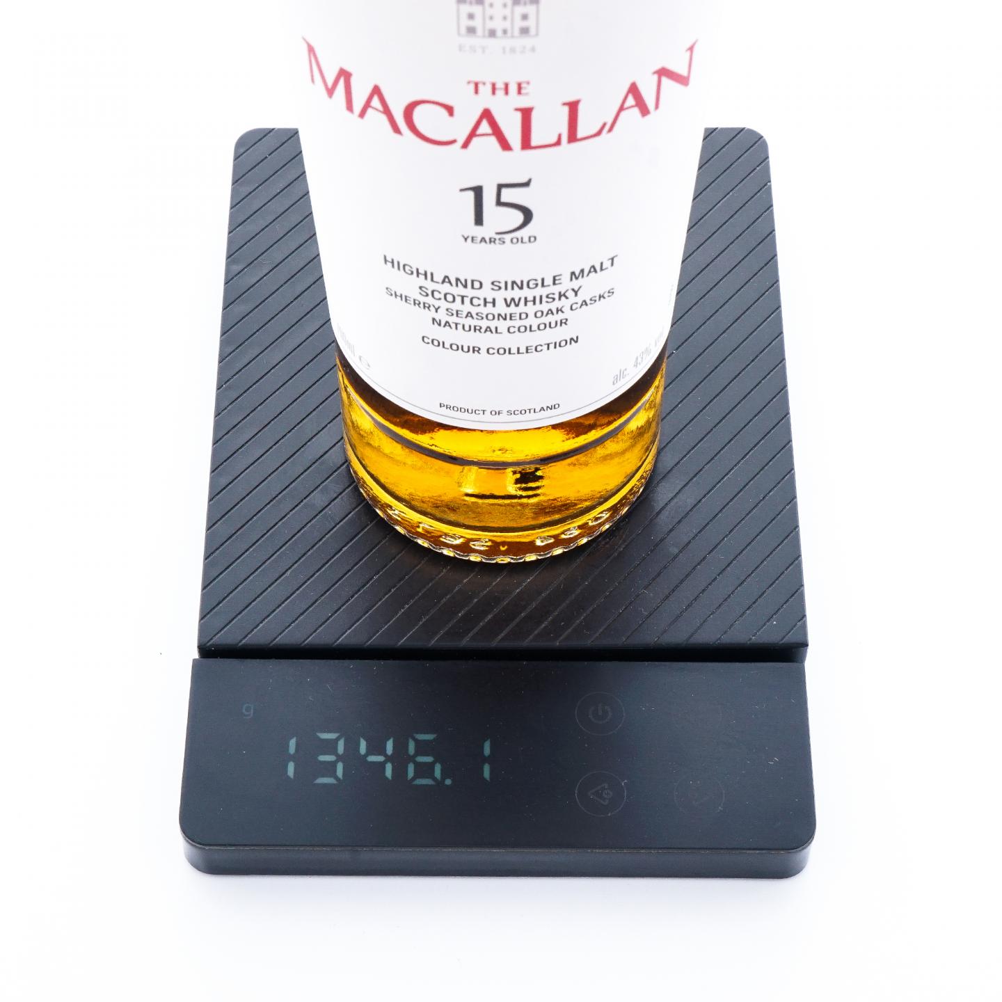 【附X光图】Macallan 麦卡伦 15年 Colour Collection 臻彩系列
