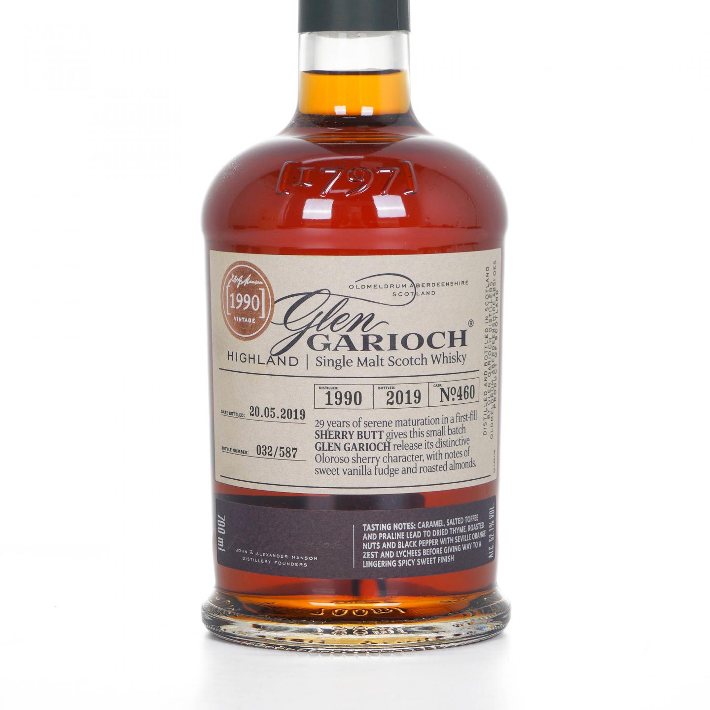 Glengarioch 格兰盖瑞 1990-2019 雪莉单桶 行货