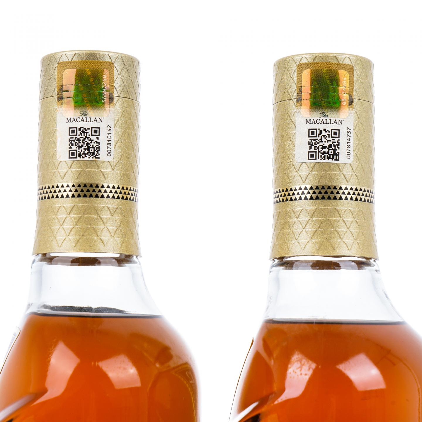 【附X光图】Macallan 麦卡伦 12年 蓝钻Double Cask 中国2019猪年版 2瓶组