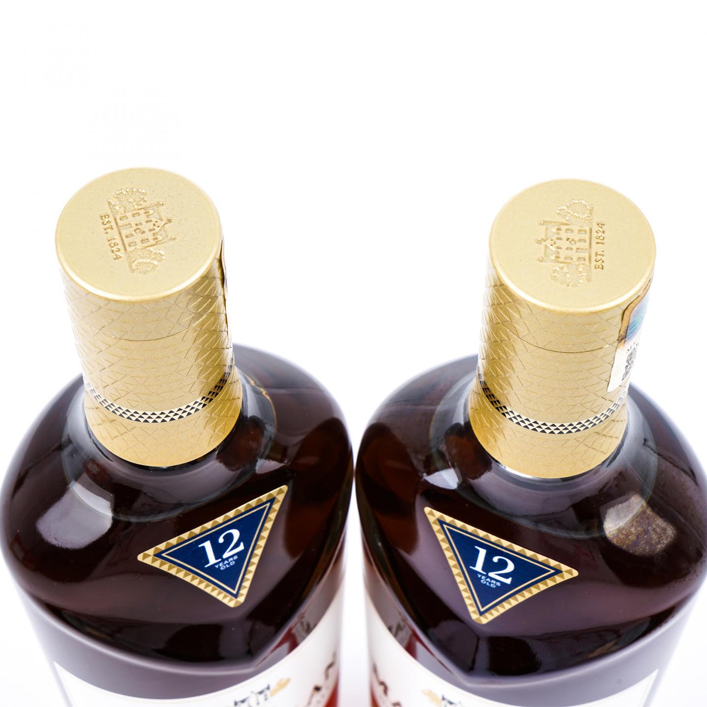 【附X光图】Macallan 麦卡伦 12年 蓝钻Double Cask 中国2019猪年版 2瓶组