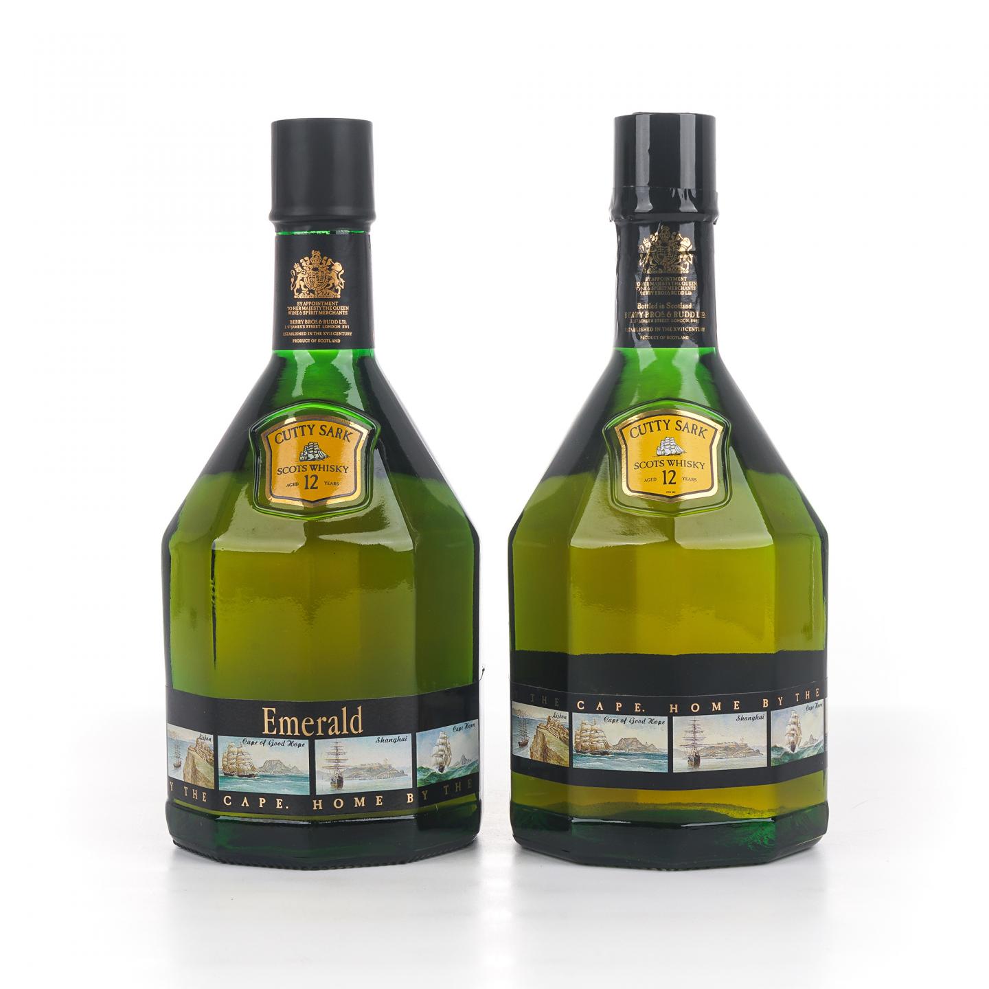 Cutty Sark 顺风 12年 调和 BBR 750ml*2支组