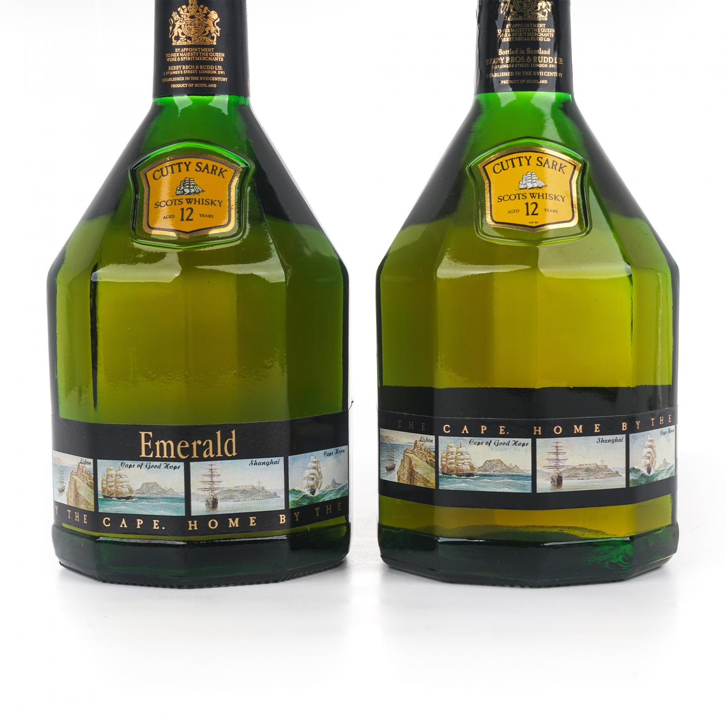 Cutty Sark 顺风 12年 调和 BBR 750ml*2支组