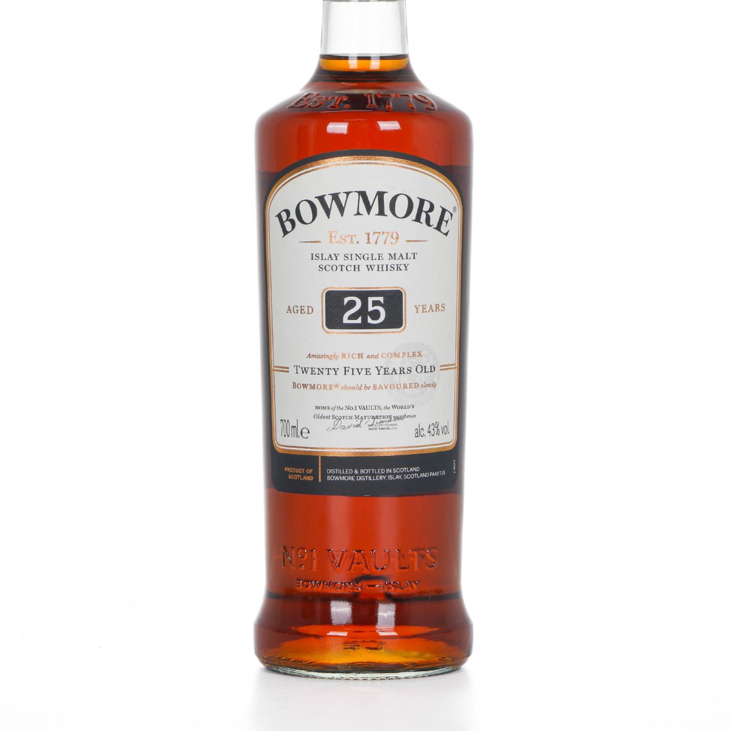 Bowmore 波摩 25年 2021 IWSC金牌奖