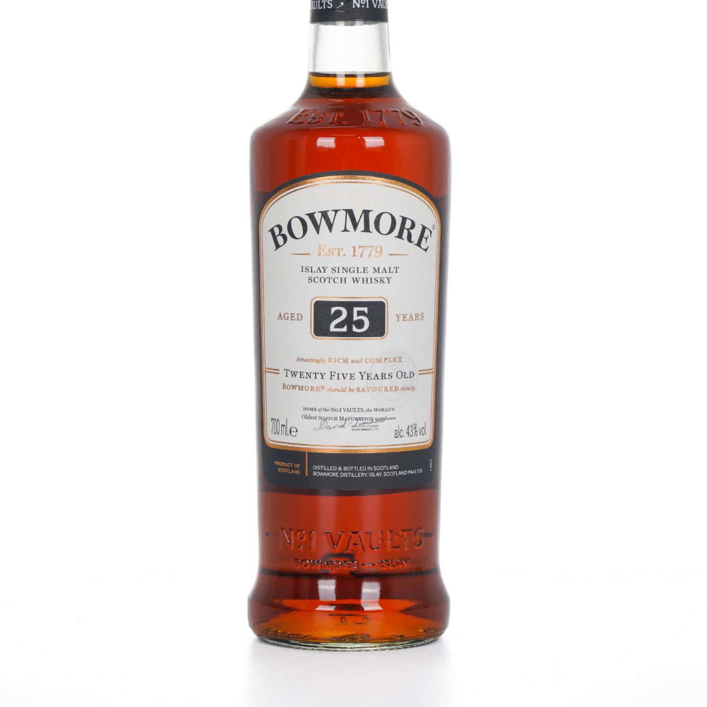 Bowmore 波摩 25年 2023 IWSC金牌奖