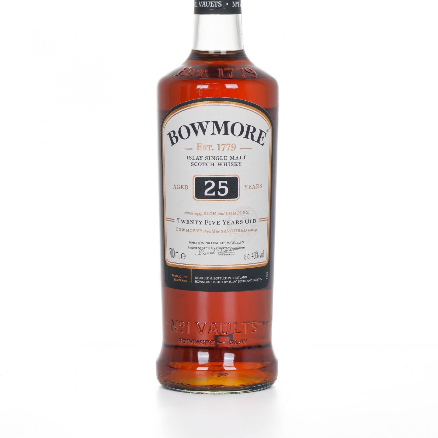 Bowmore 波摩 25年 2022 IWSC金牌奖