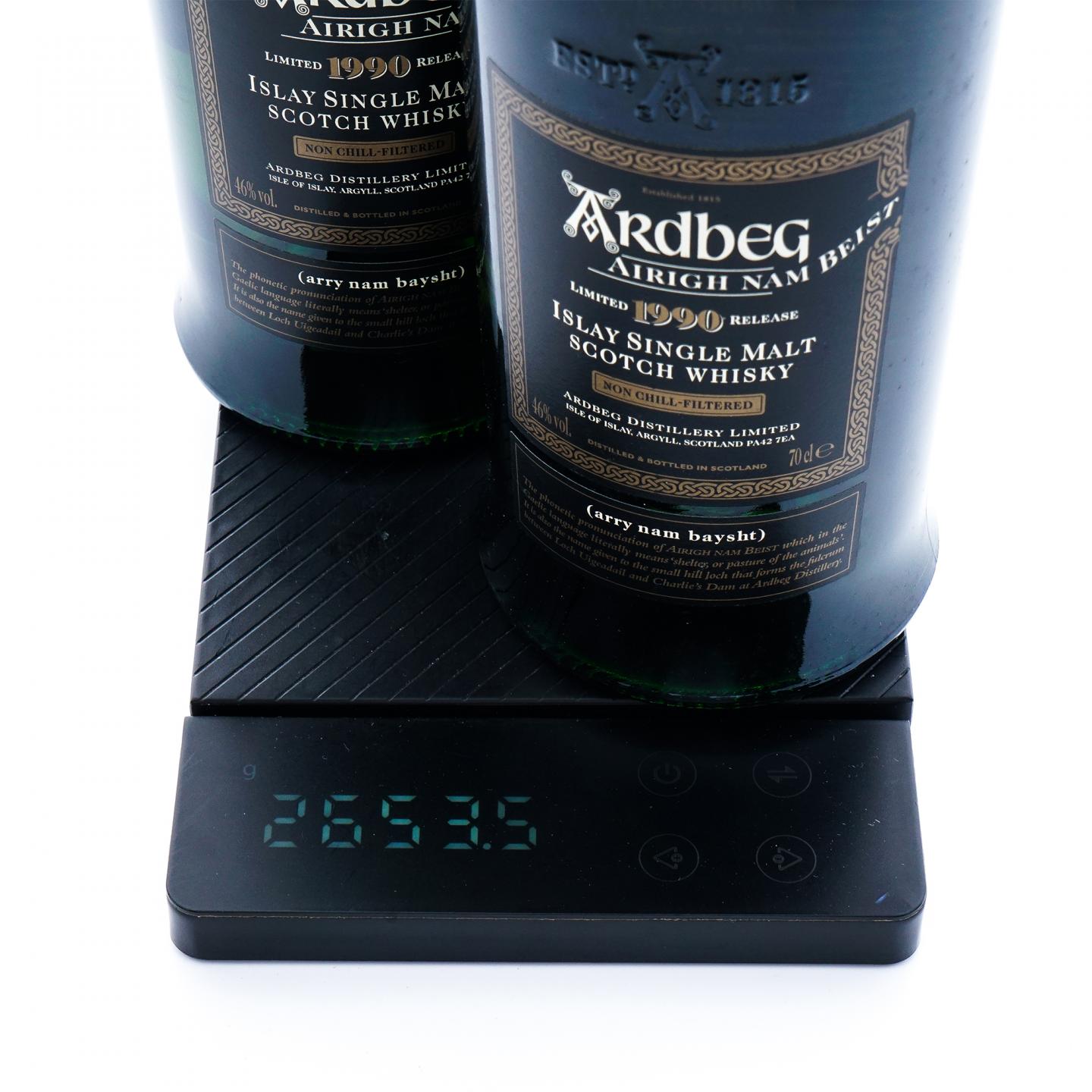 Ardbeg 阿贝 1990 Airigh Nam Beist L6/L7/L8 3瓶组*700ml