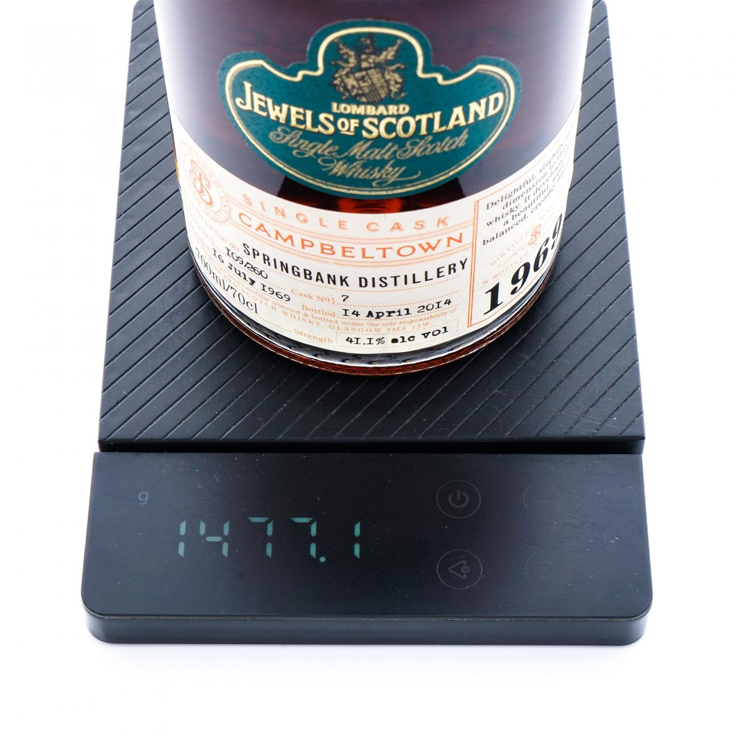 Springbank 云顶 1969-2014 Lb 单桶#7