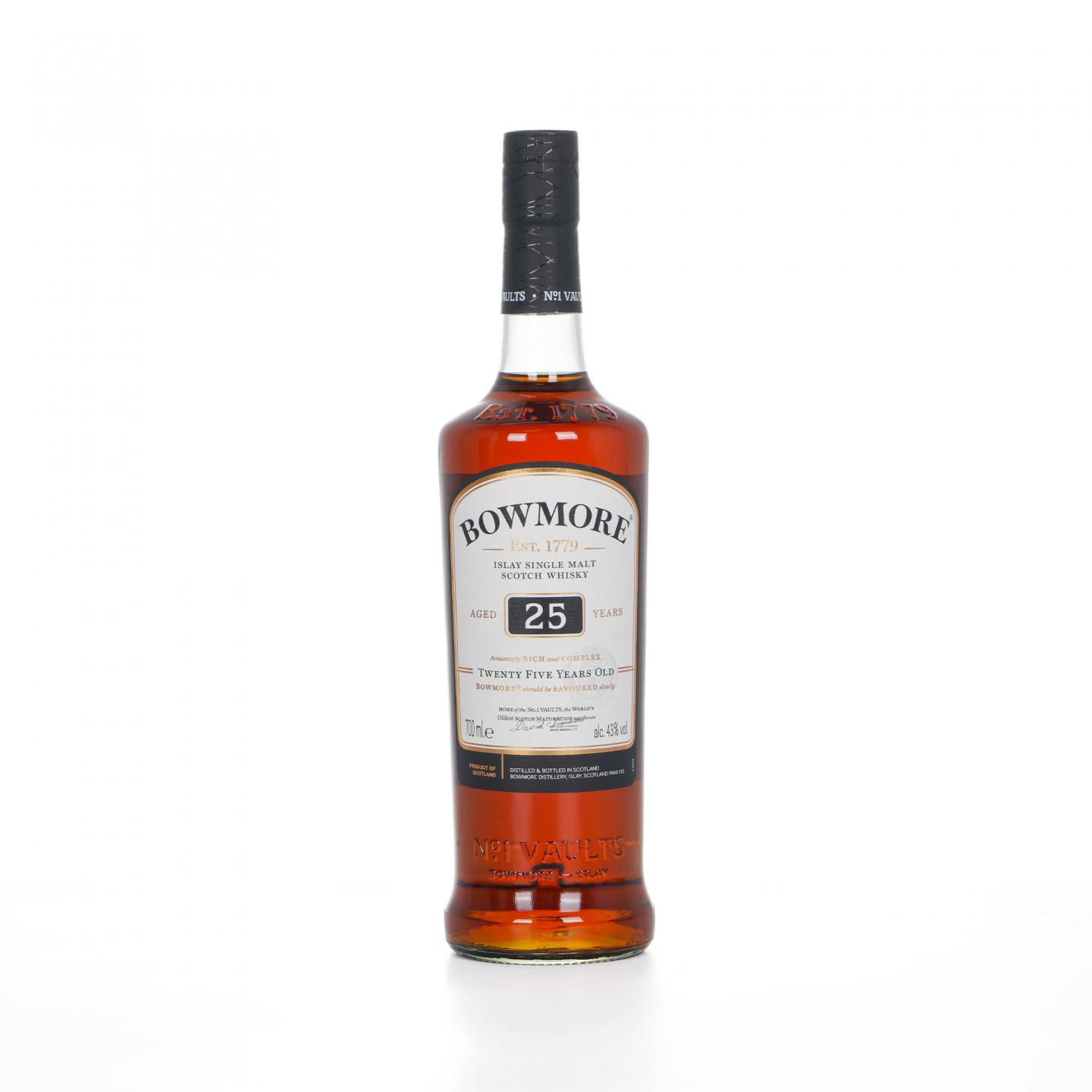 Bowmore 波摩 25年 2022 IWSC金牌奖 43%