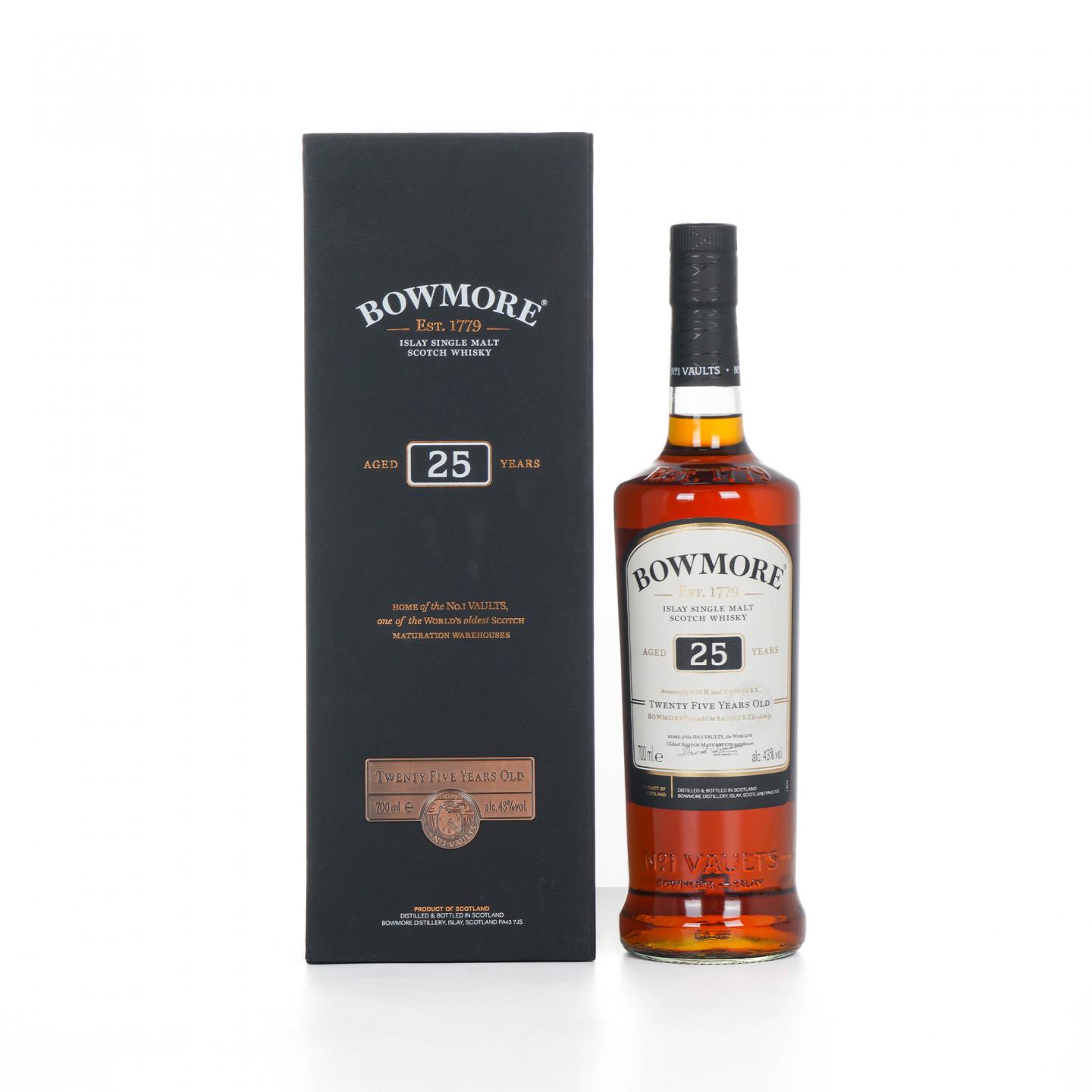 Bowmore 波摩 25年 2022 IWSC金牌奖 700ML