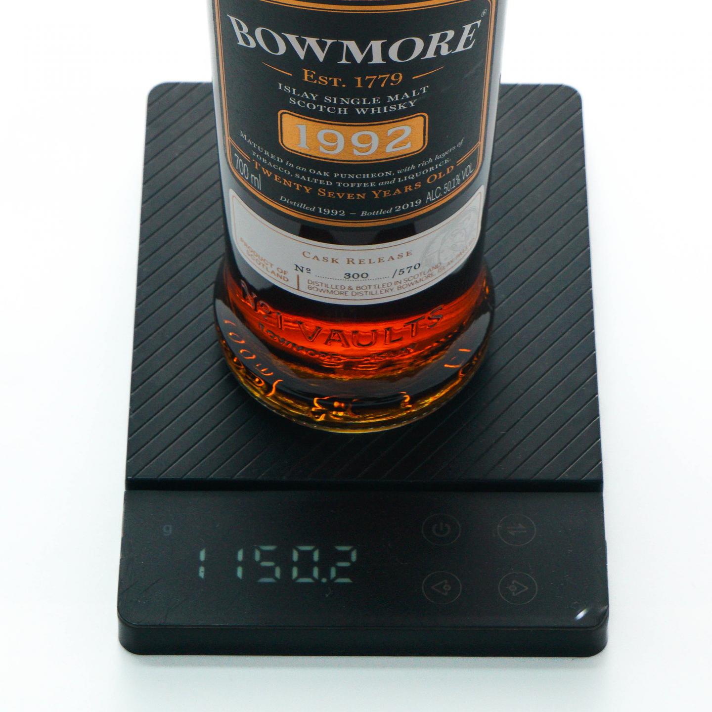 Bowmore 波摩 27年 1992-2019 行货