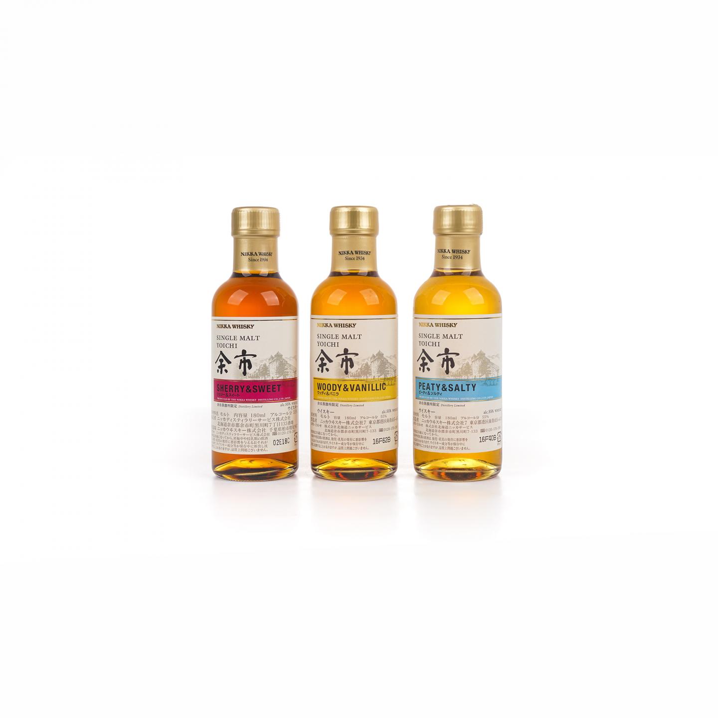 【中样】余市 风味桶系列 180ml*3