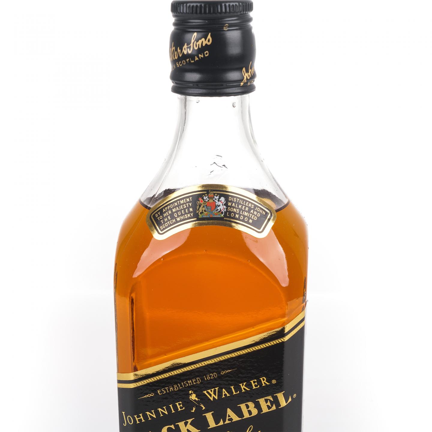 Johnnie Walker 尊尼获加 黑方 12年 700ml+泰斯卡酒版50ml