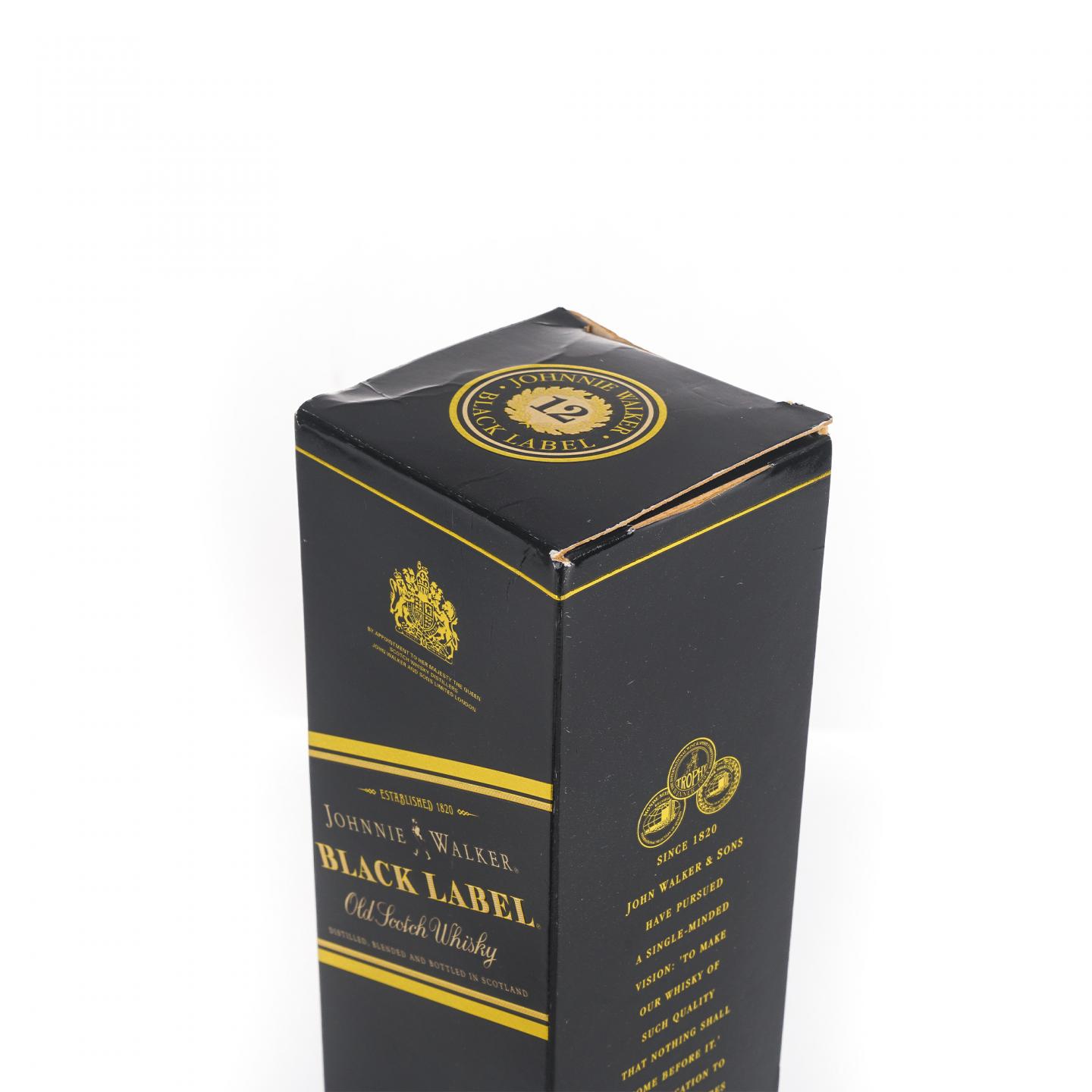 Johnnie Walker 尊尼获加 黑方 12年 700ml+泰斯卡酒版50ml