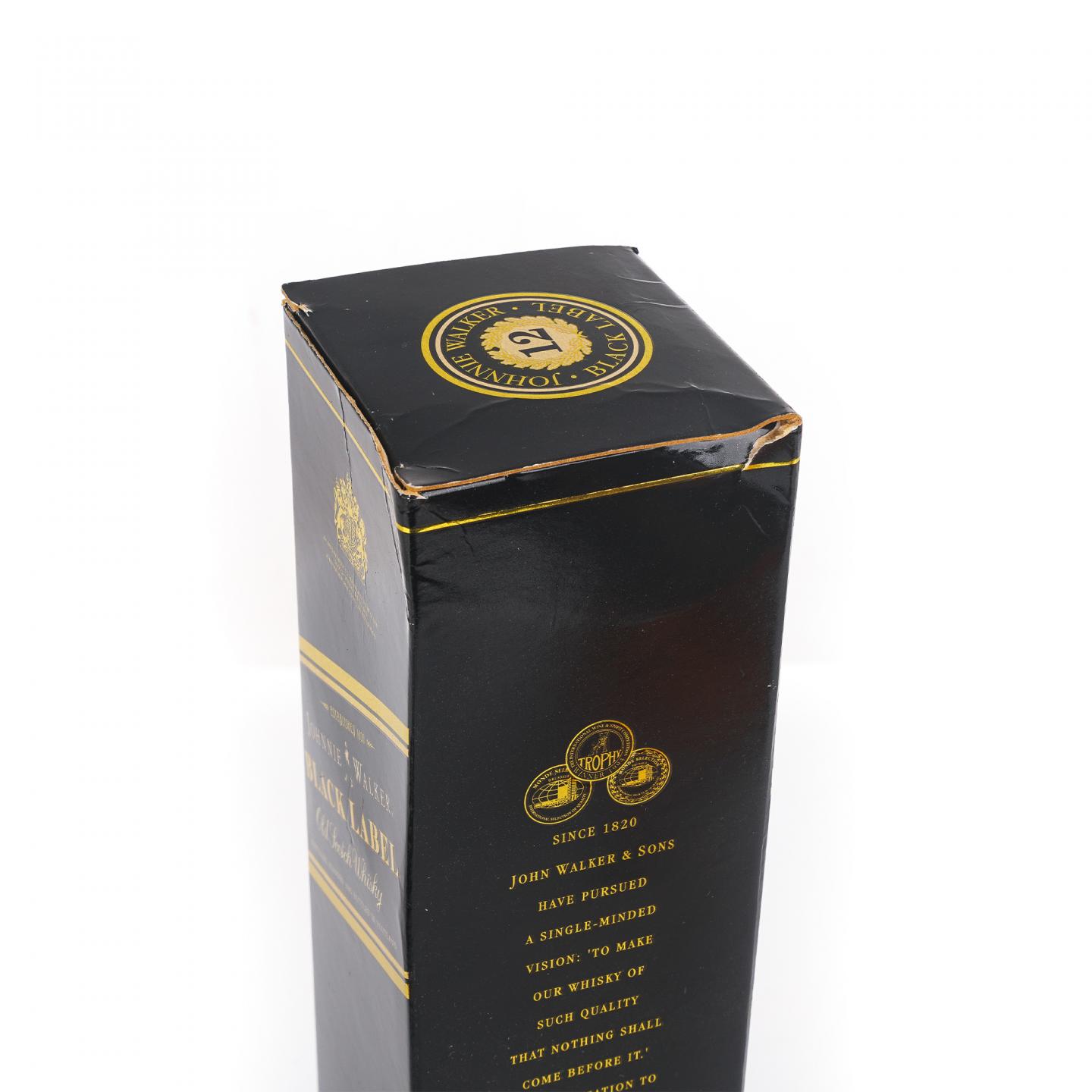 Johnnie Walker 尊尼获加 黑方 12年 700ml+泰斯卡酒版50ml