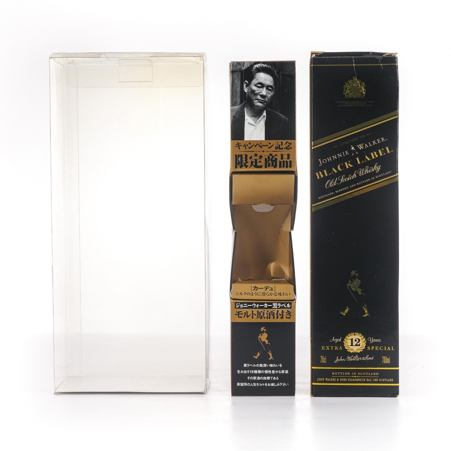 Johnnie Walker 尊尼获加 黑方 12年 700ml+泰斯卡酒版50ml