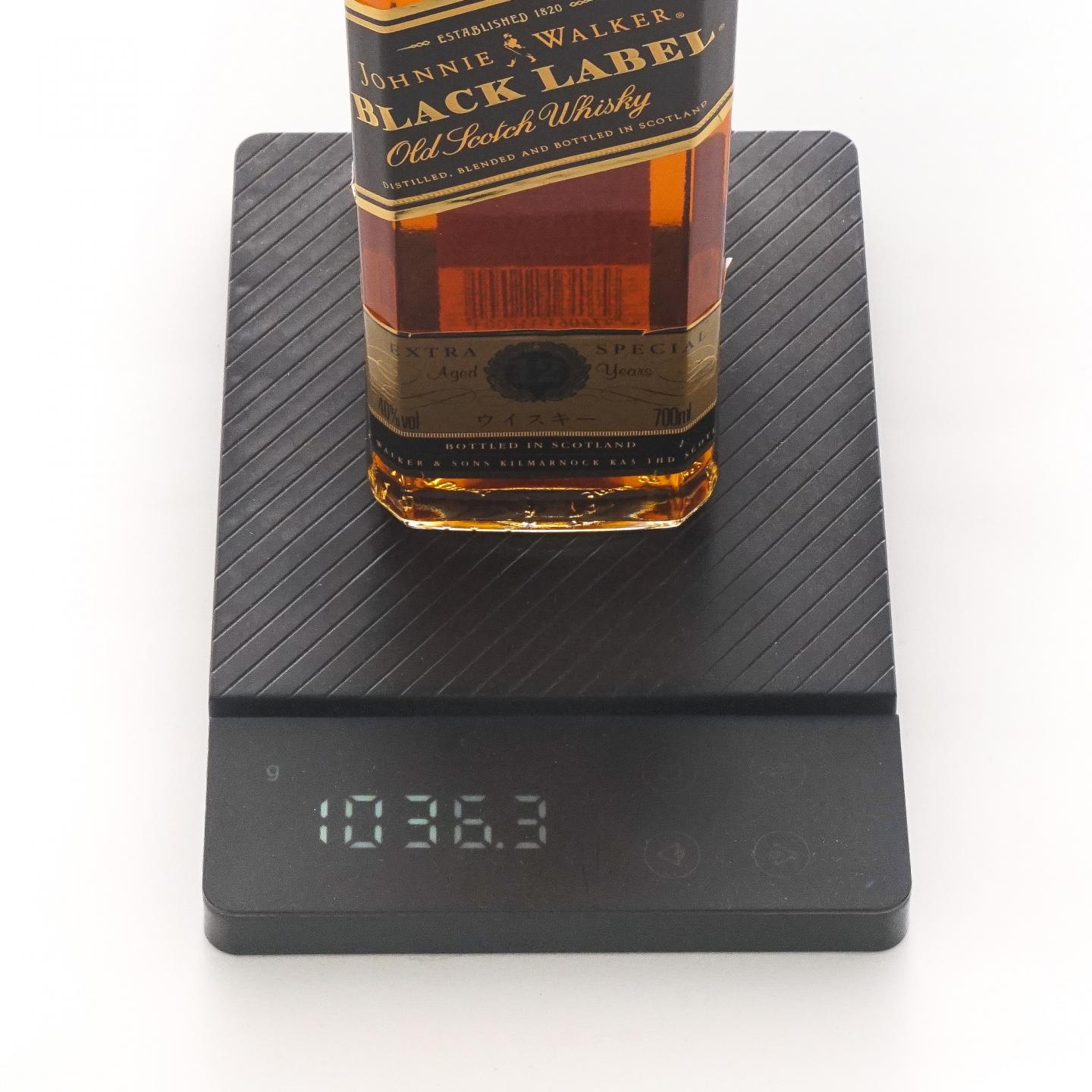 Johnnie Walker 尊尼获加 黑方 12年 700ml+泰斯卡酒版50ml