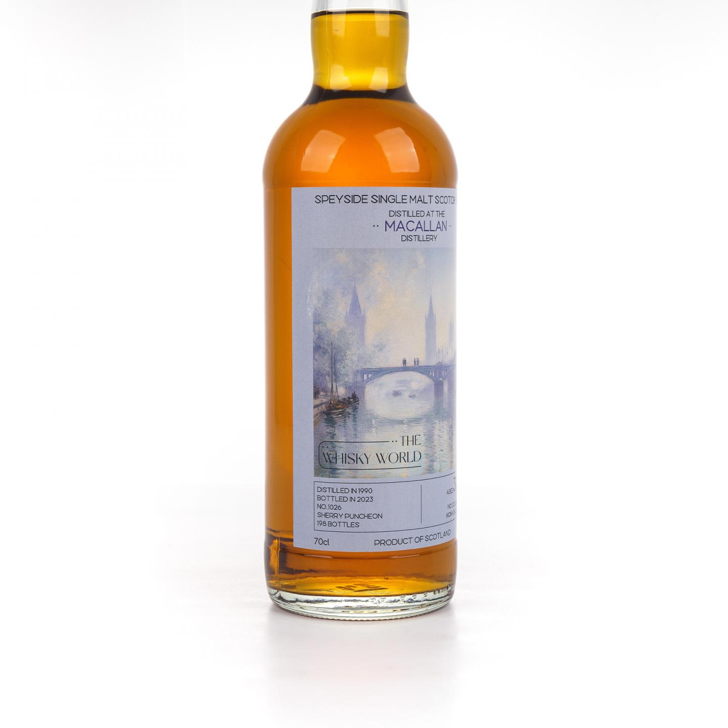 Macallan 麦卡伦 32年 1990-2023 雪莉桶#1026