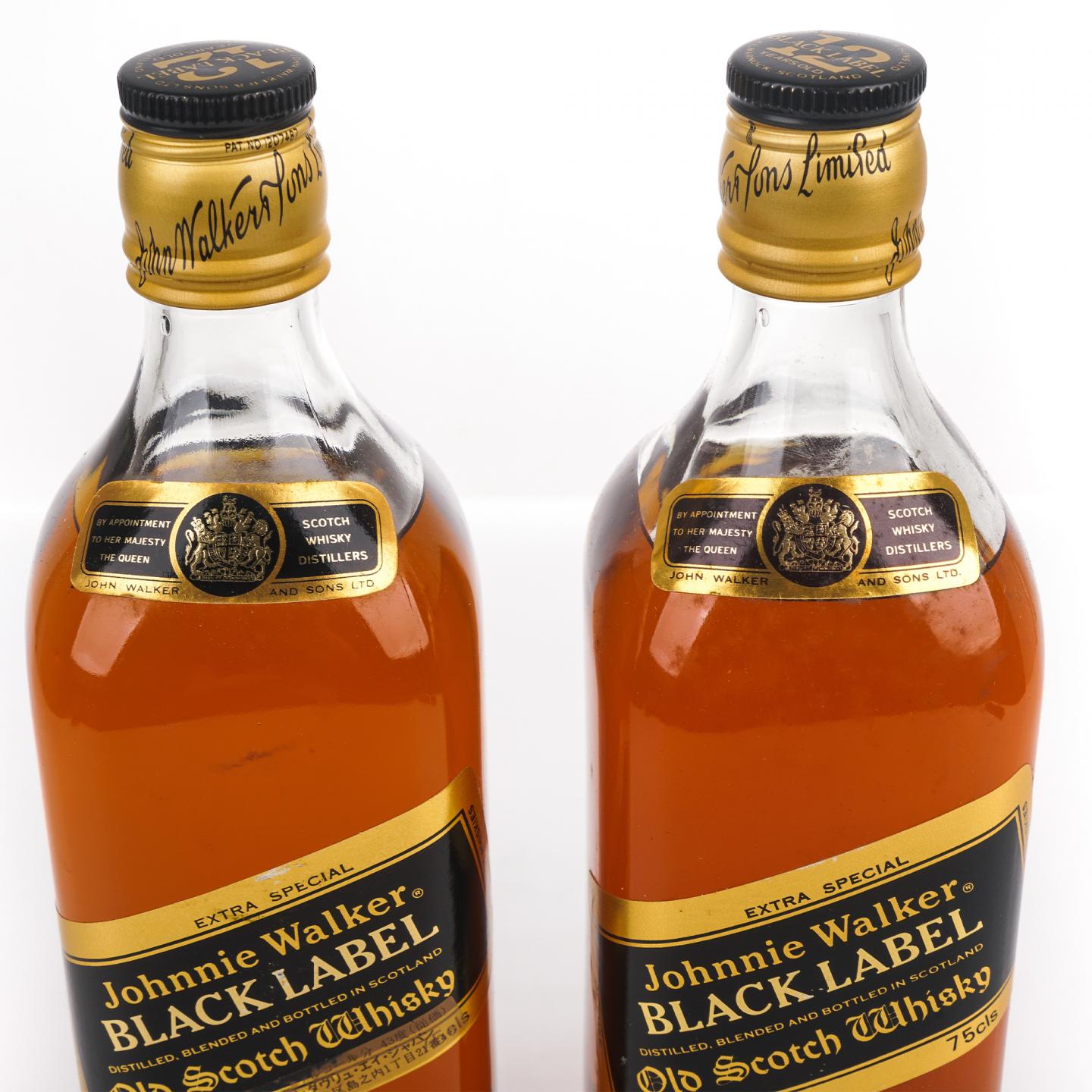 Johnnie Walker 尊尼获加 黑方 12年 Extra Special 750ml 2支组