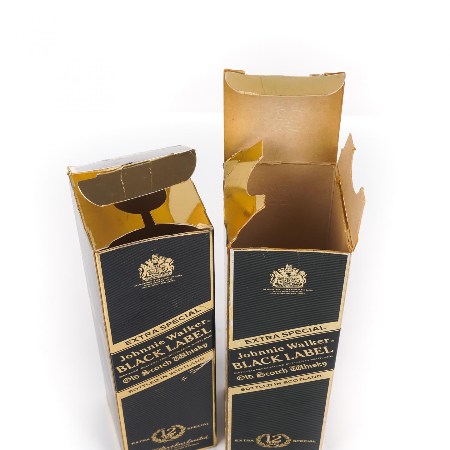 Johnnie Walker 尊尼获加 黑方 12年 Extra Special 750ml 2支组