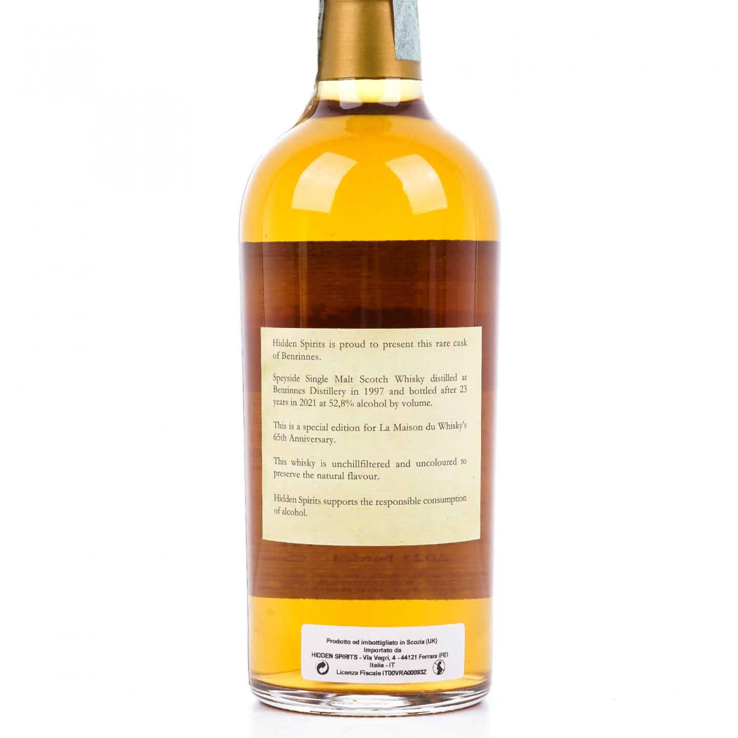 Benrinnes 本利林 23年 1997-2021 HiSp