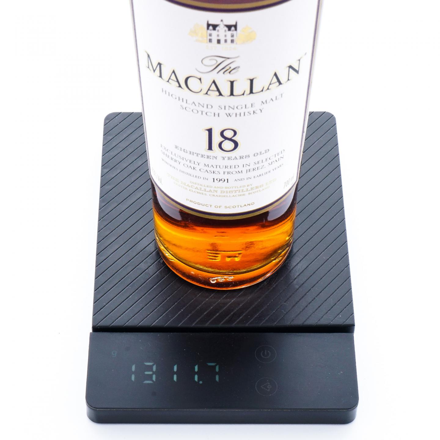 Macallan 麦卡伦 18年 1991 雪莉桶