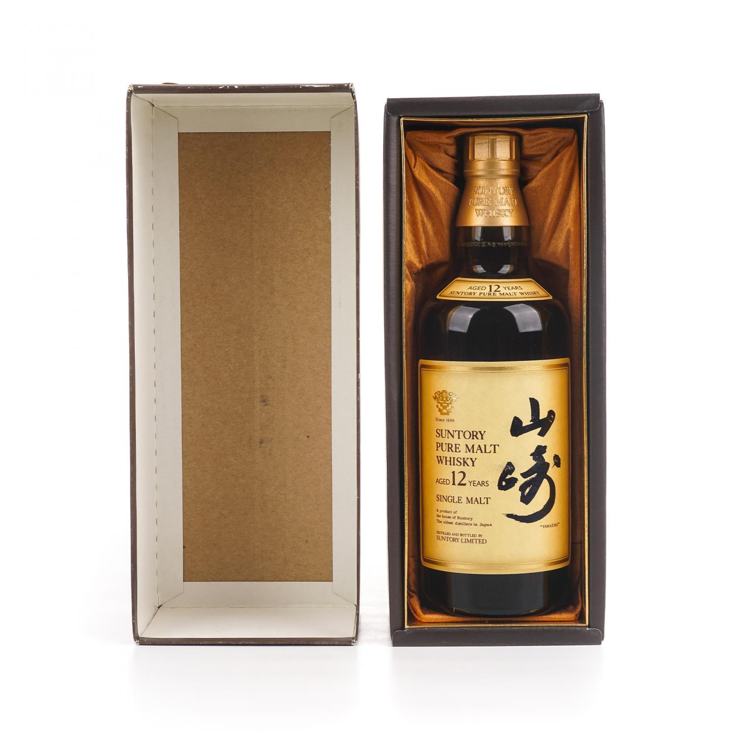 山崎 12年 金花标 Pure Malt 750ml