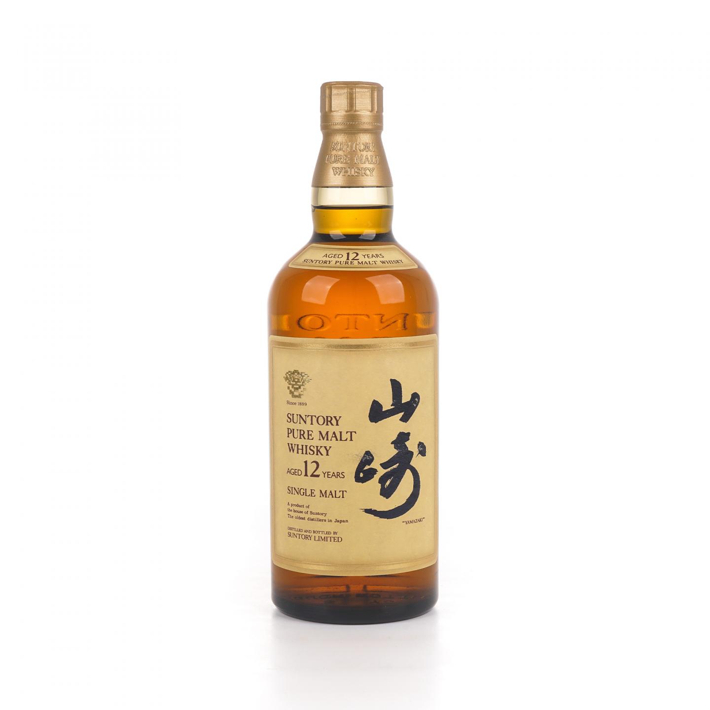 山崎 12年 金花标 Pure Malt 750ml