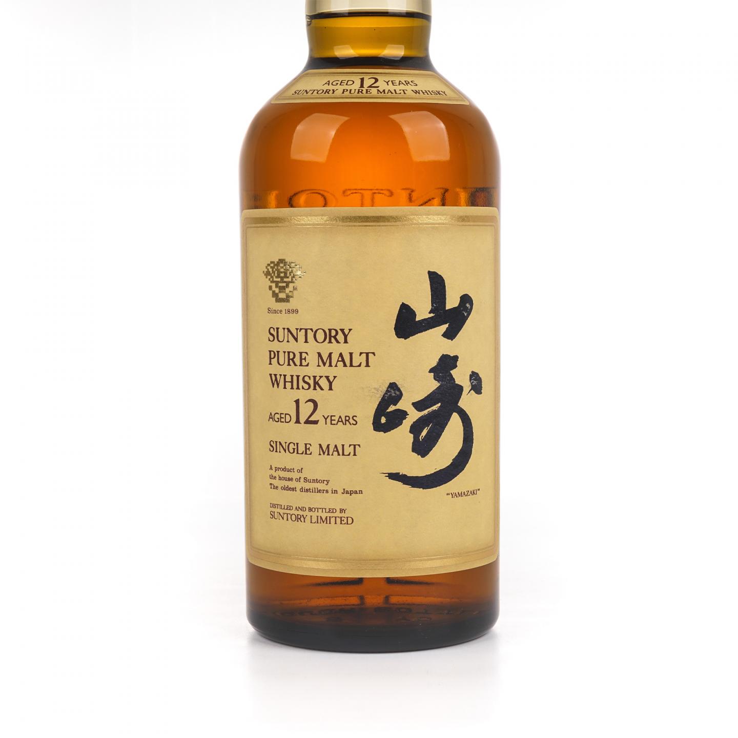 山崎 12年 金花标 Pure Malt 750ml
