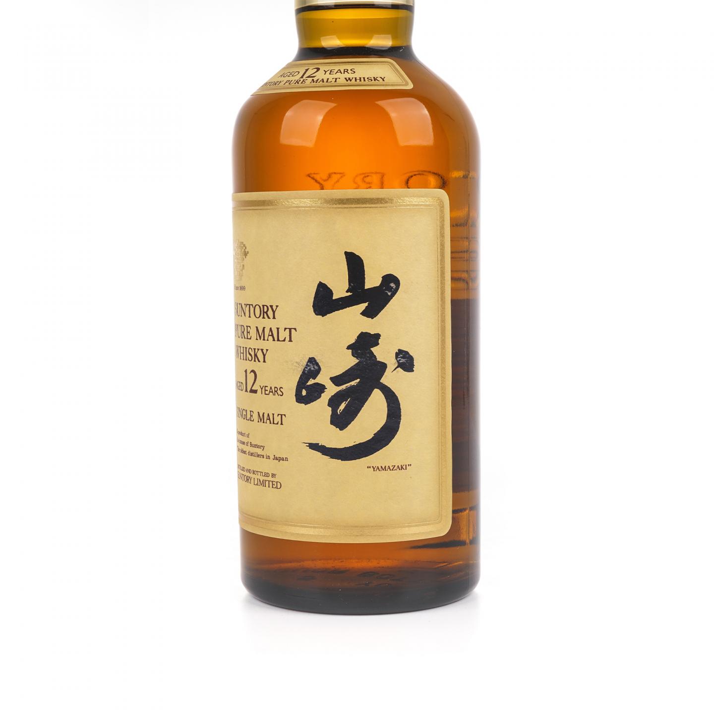 山崎 12年 金花标 Pure Malt 750ml