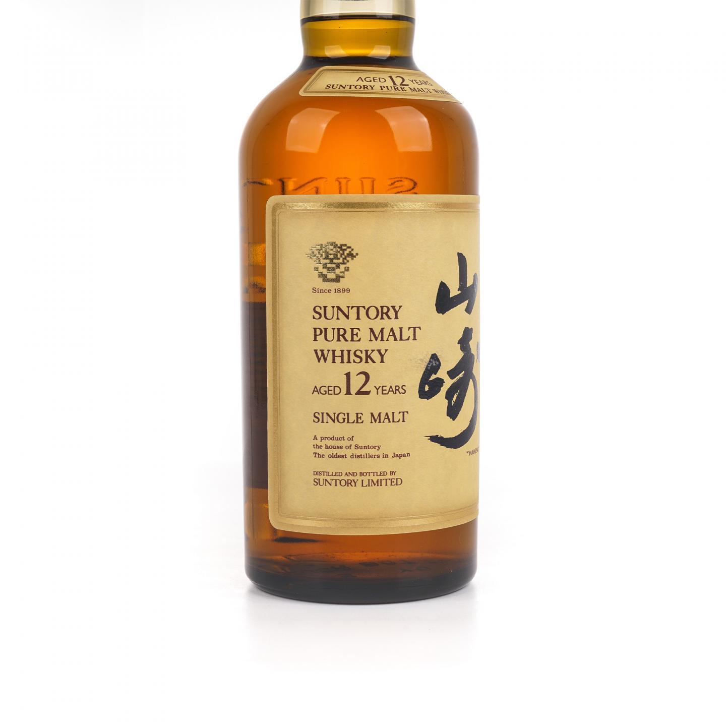 山崎 12年 金花标 Pure Malt 750ml