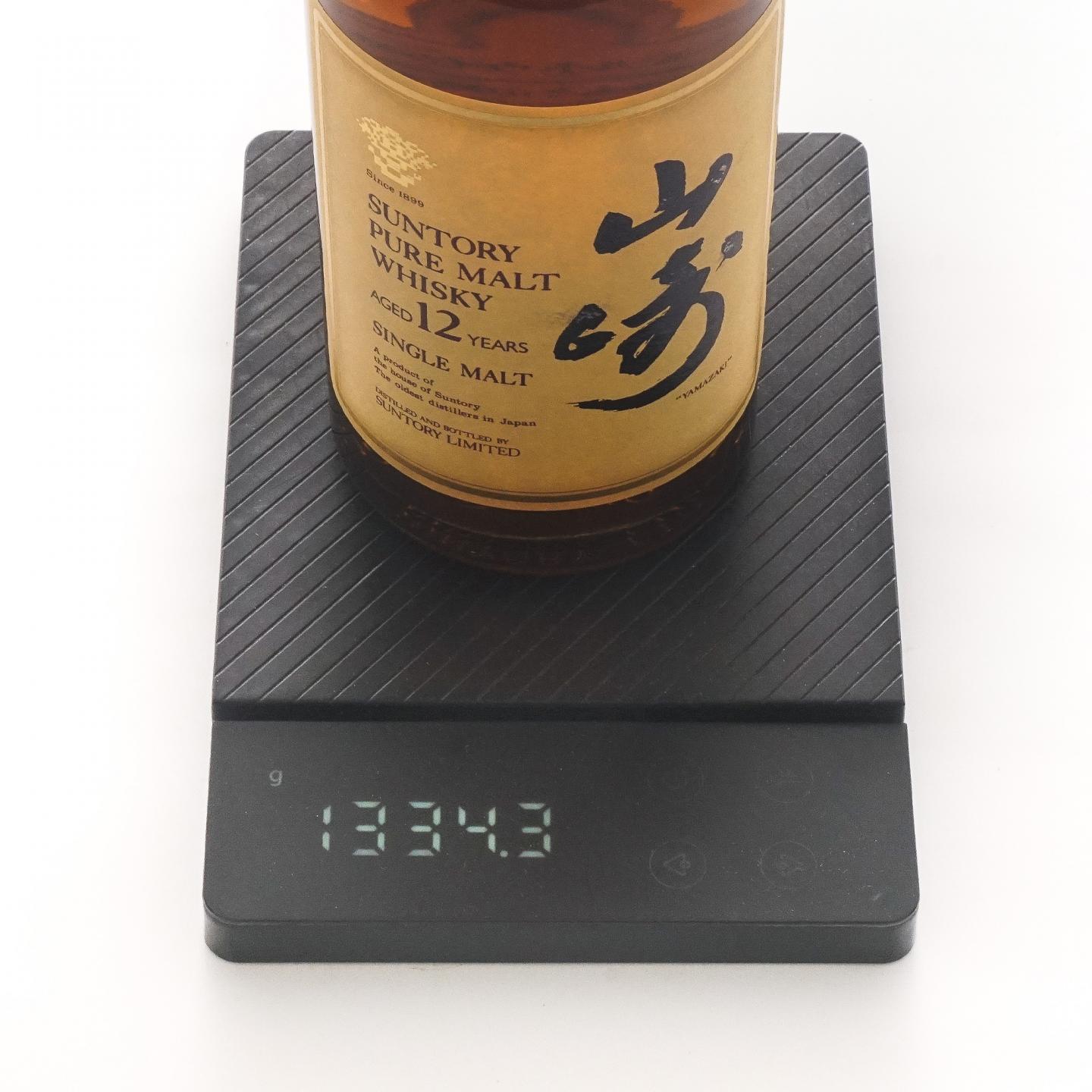 山崎 12年 金花标 Pure Malt 750ml