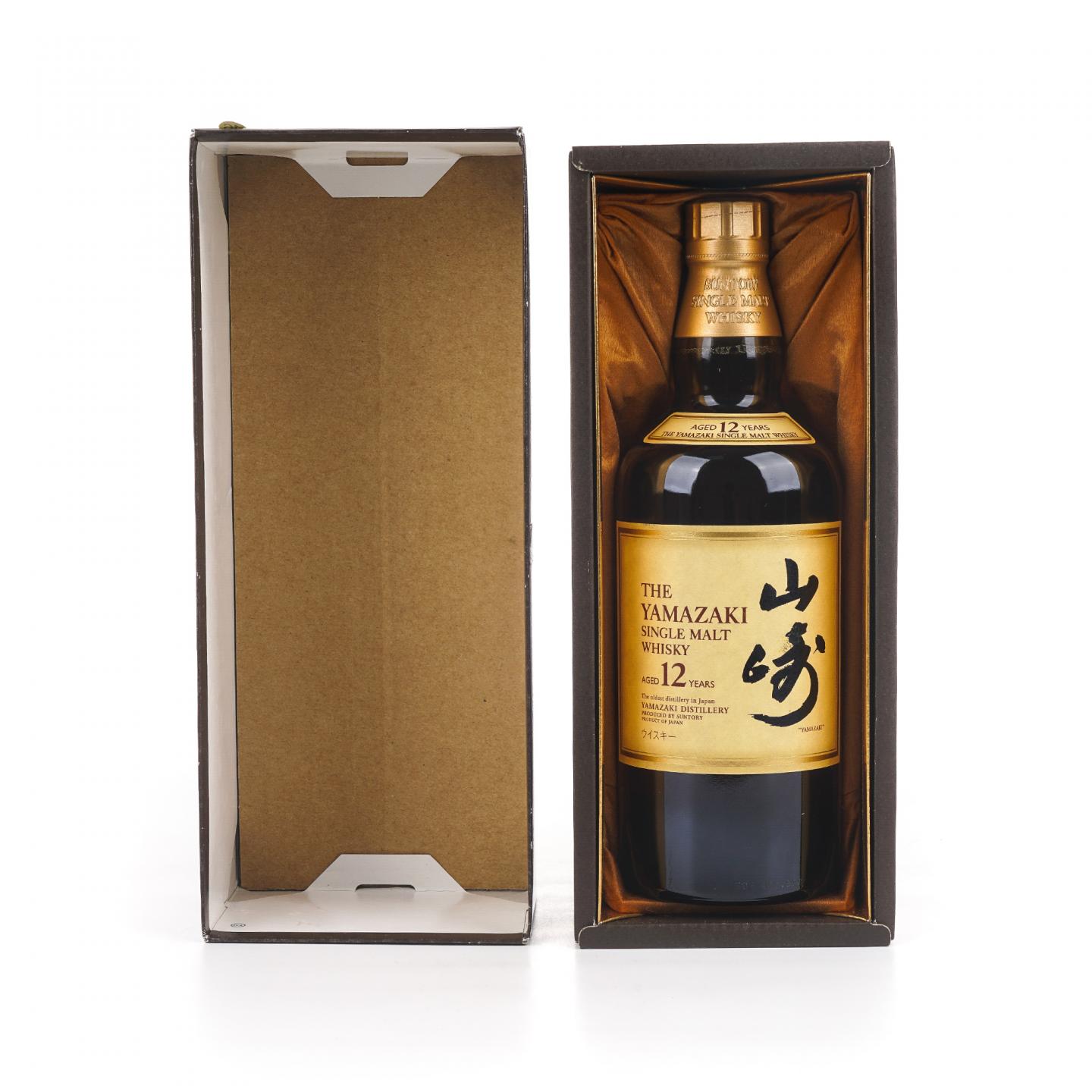 山崎 12年 Single Malt 金花盖