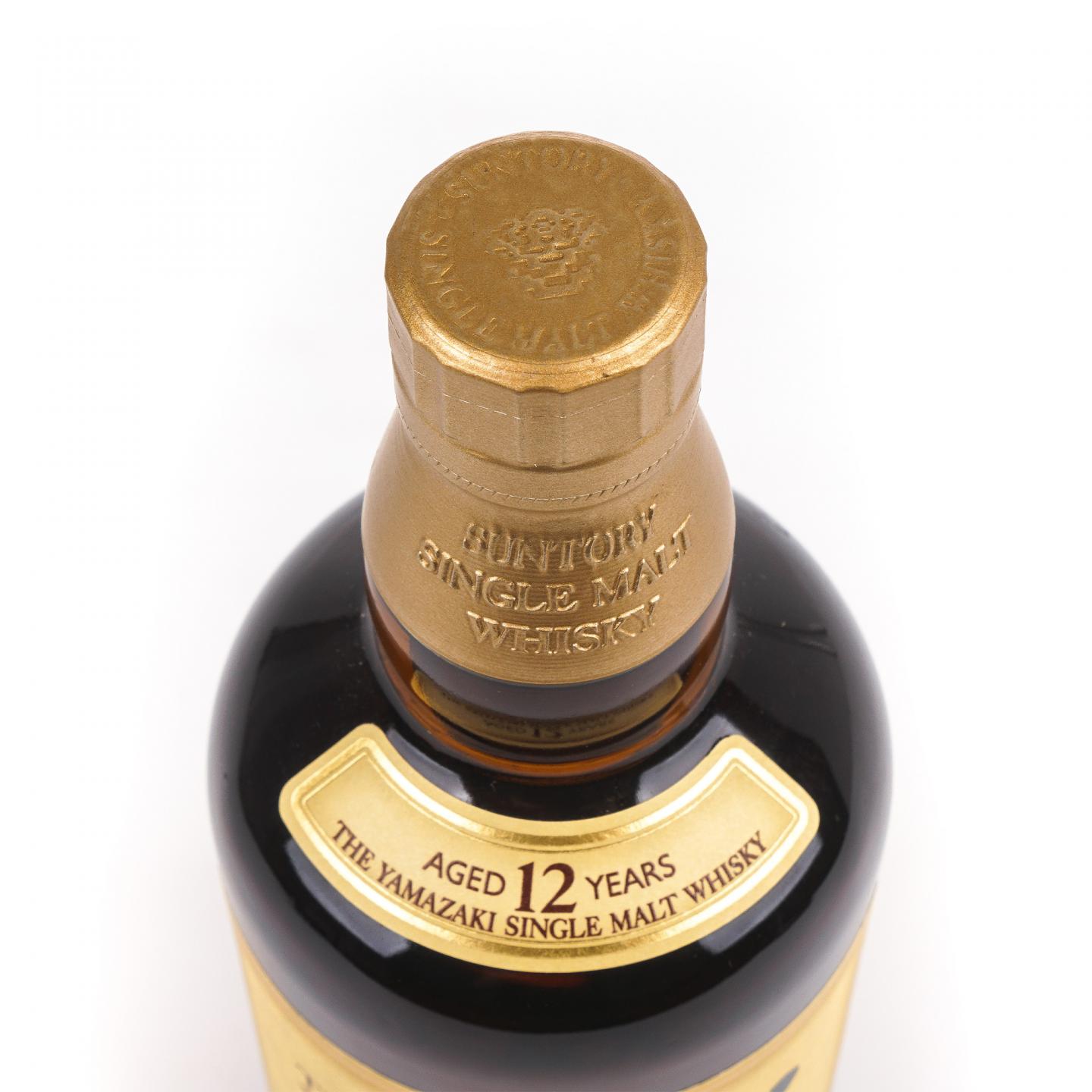 山崎 12年 Single Malt 金花盖