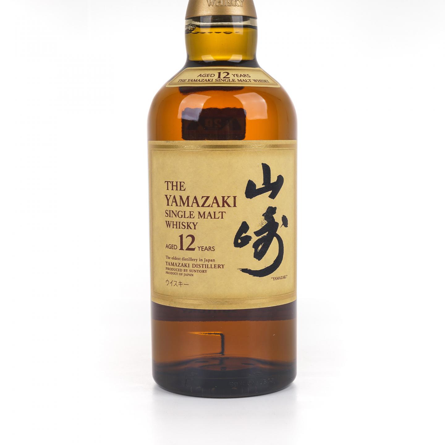 山崎 12年 Single Malt 金花盖