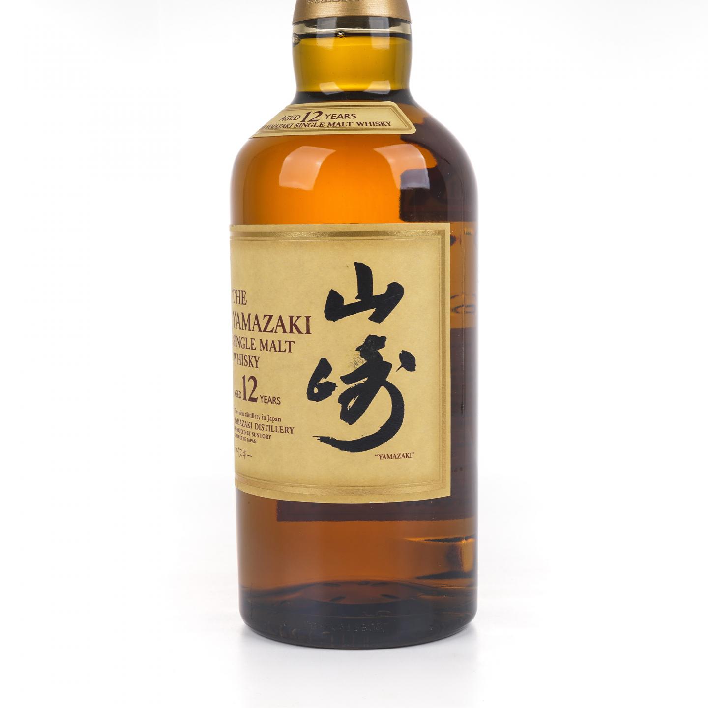 山崎 12年 Single Malt 金花盖