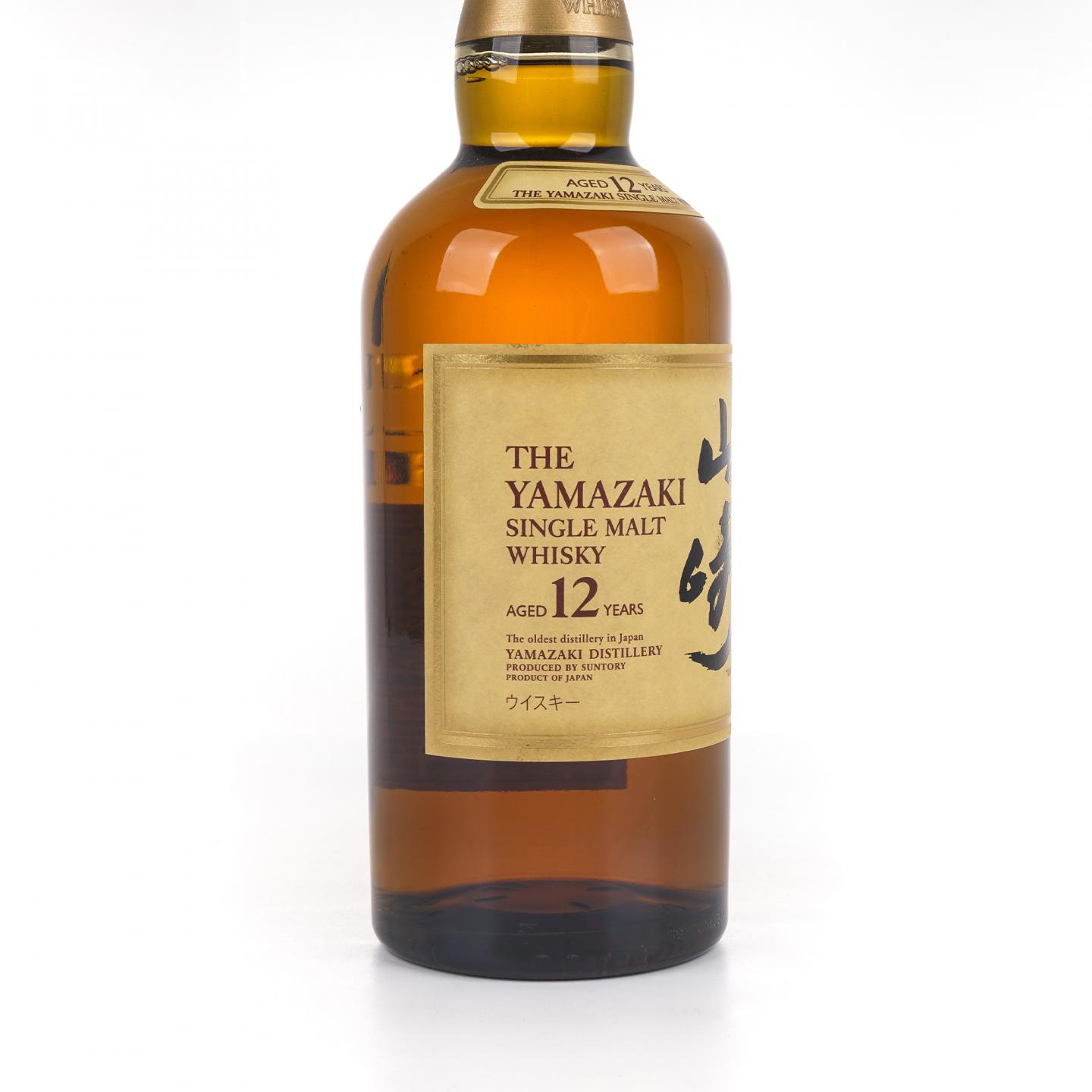 山崎 12年 Single Malt 金花盖