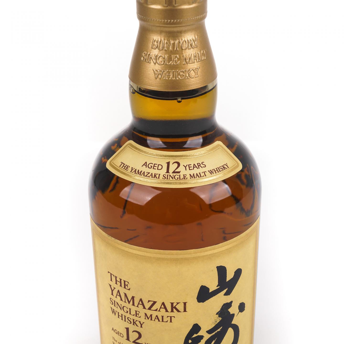 山崎 12年 Single Malt 金花盖