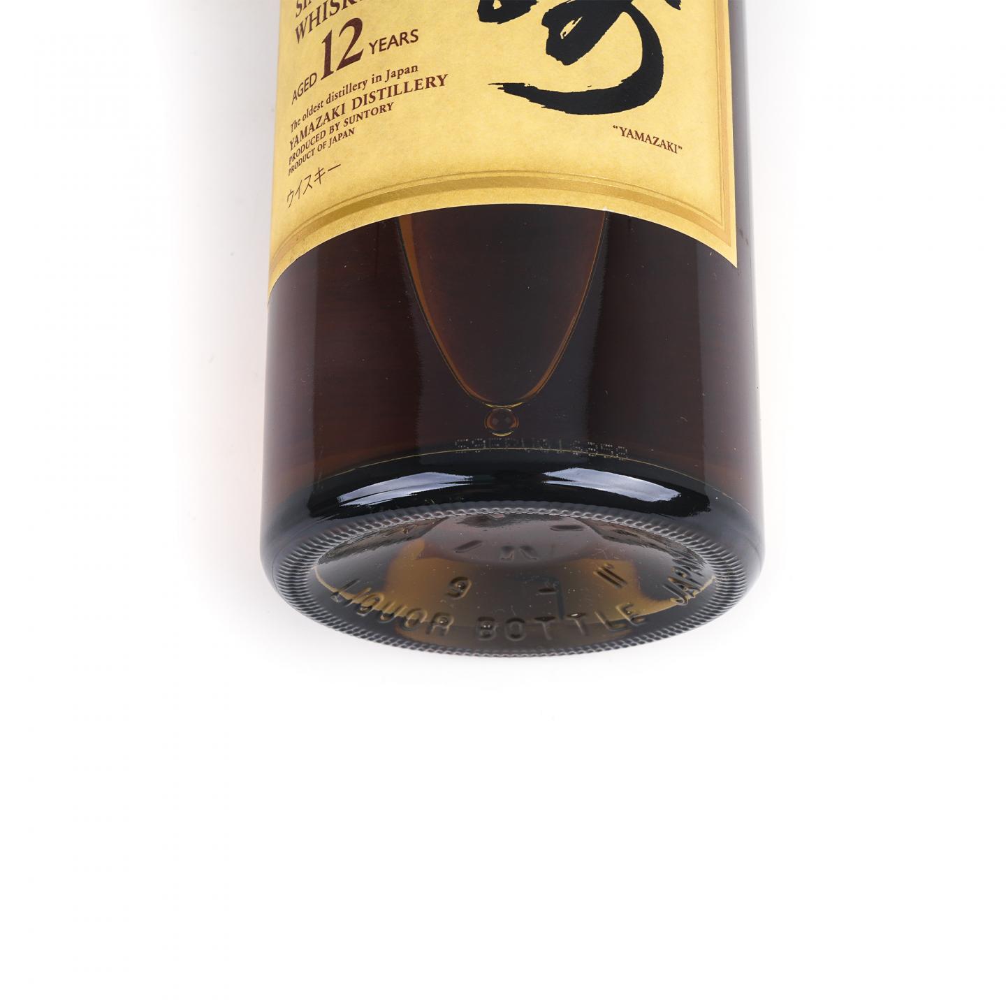山崎 12年 Single Malt 金花盖
