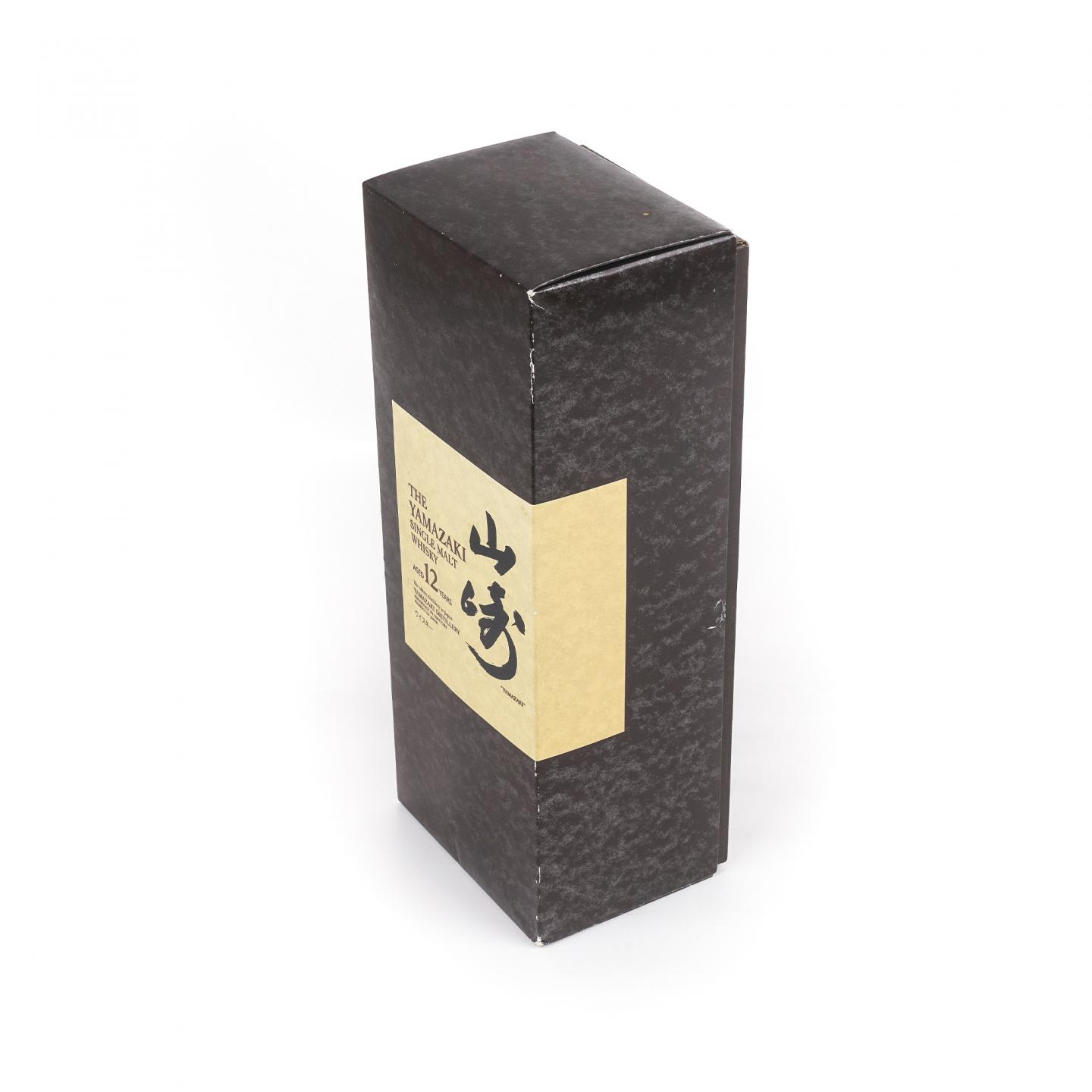 山崎 12年 Single Malt 金花盖