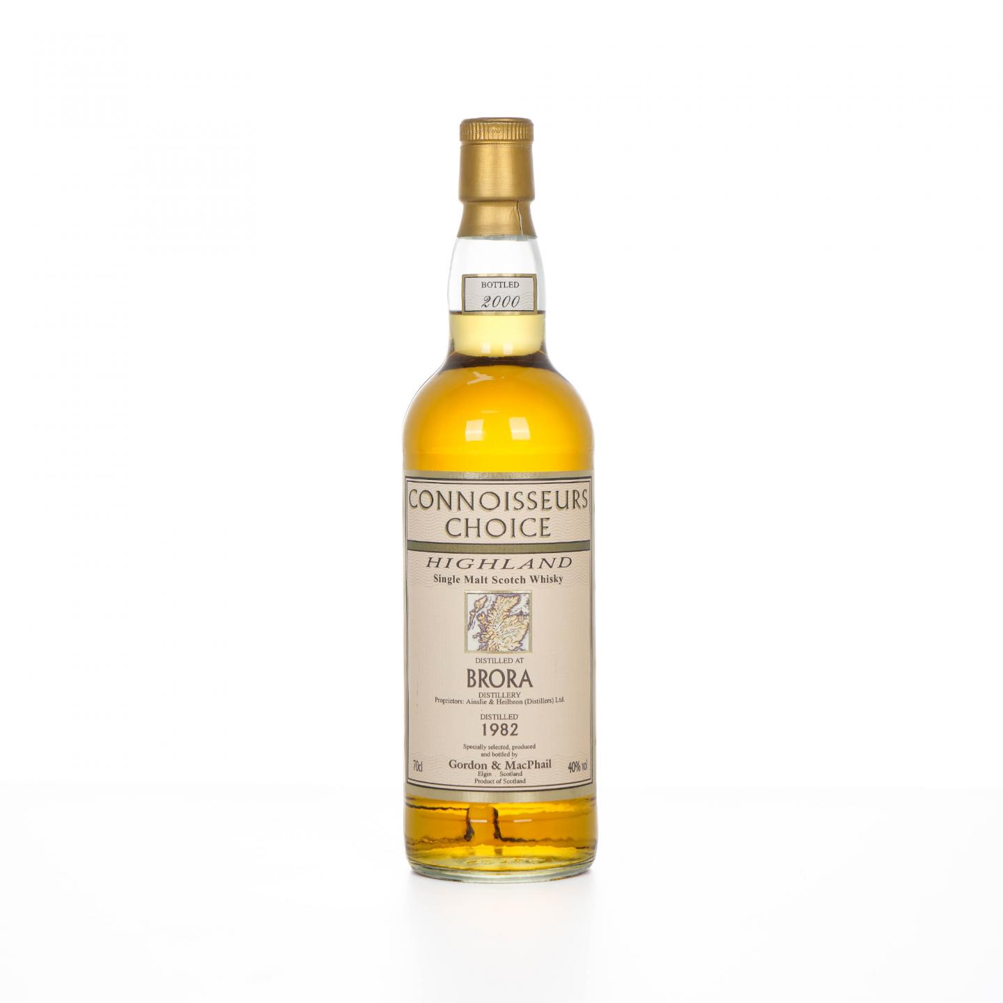 Brora 布朗拉 1982-2000 GM 地图标