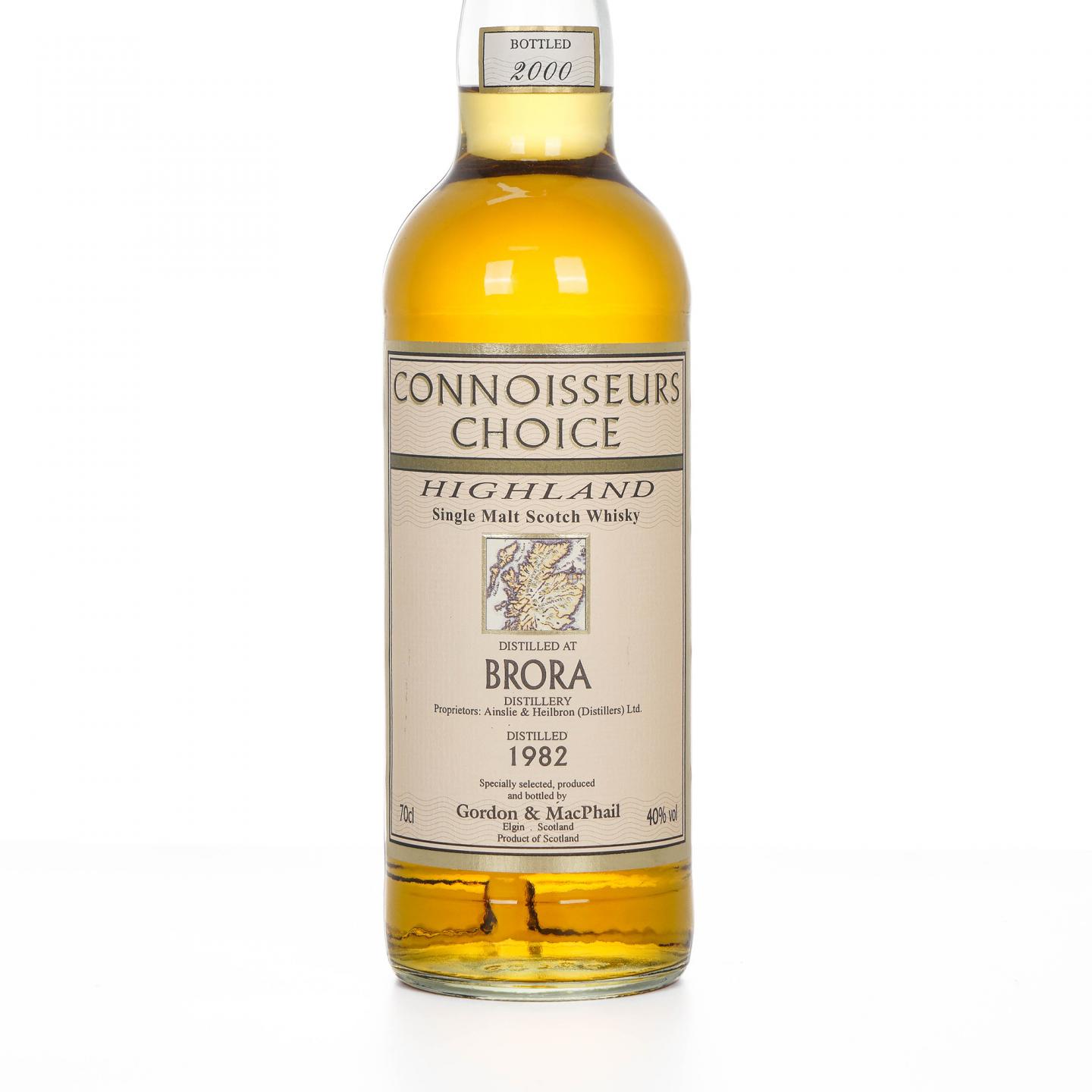 Brora 布朗拉 1982-2000 GM 地图标