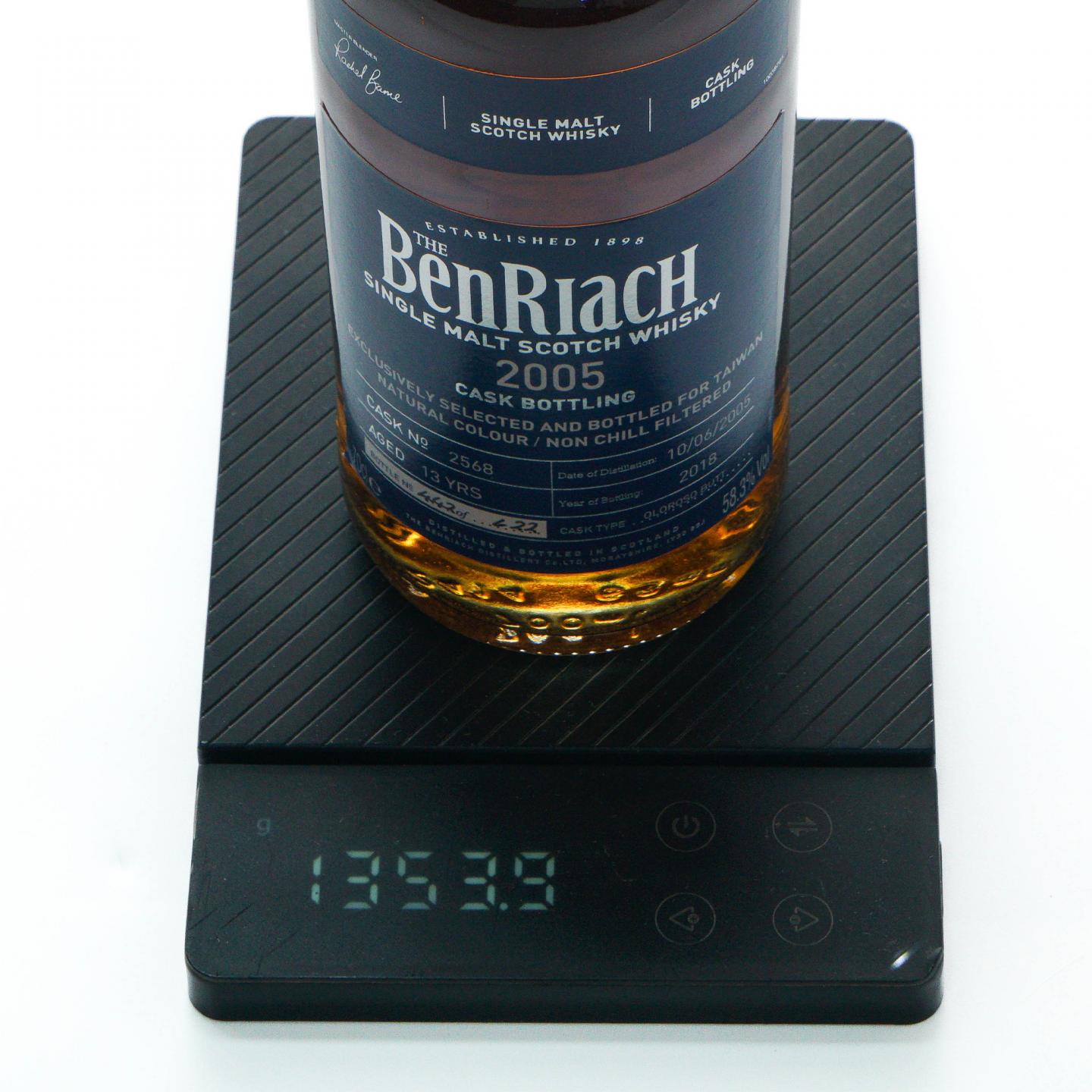 BenRiach 本利亚克 13年 2005-2018 雪莉桶#2568